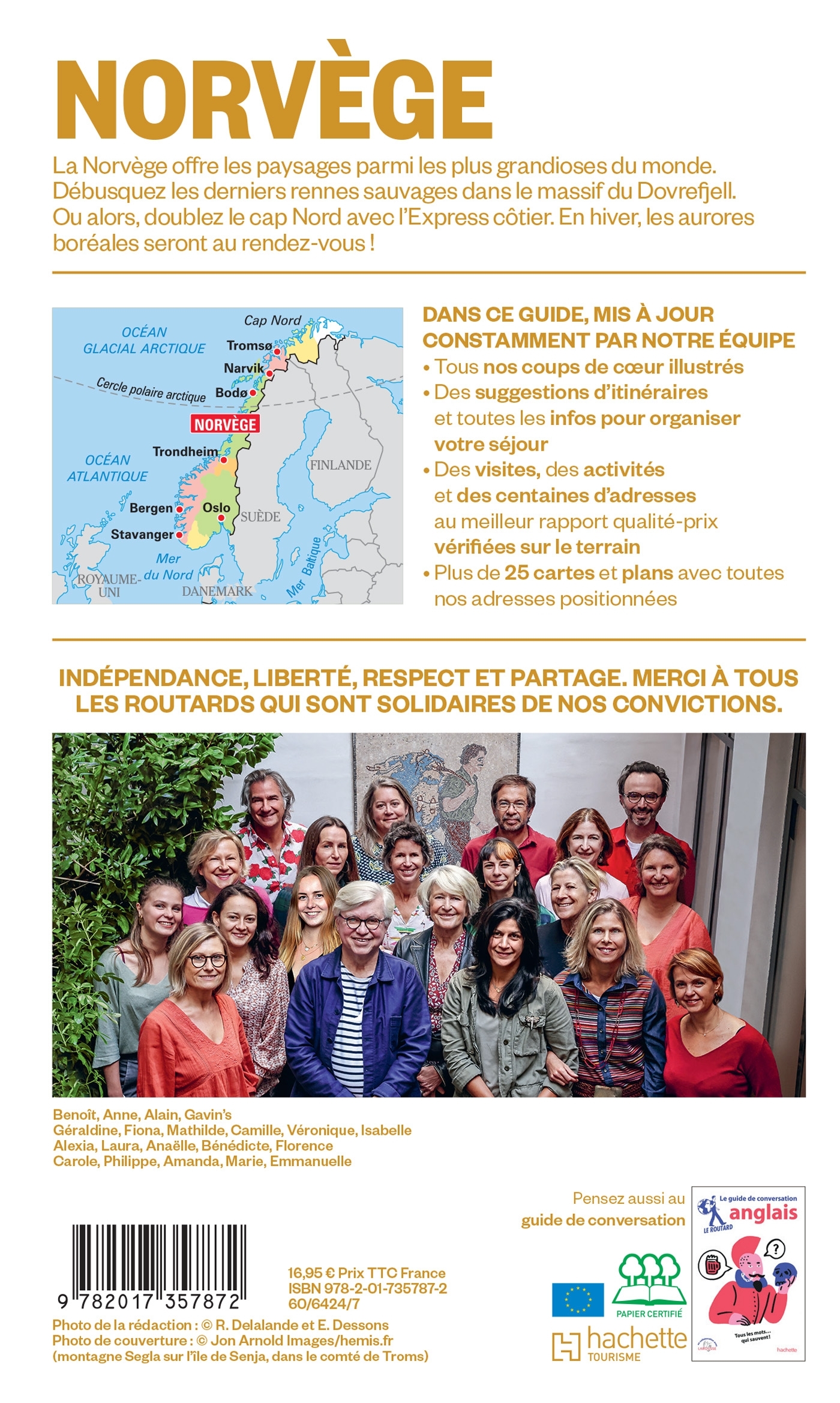 Guide du Routard Norvège 2026/27 -   - HACHETTE TOURI