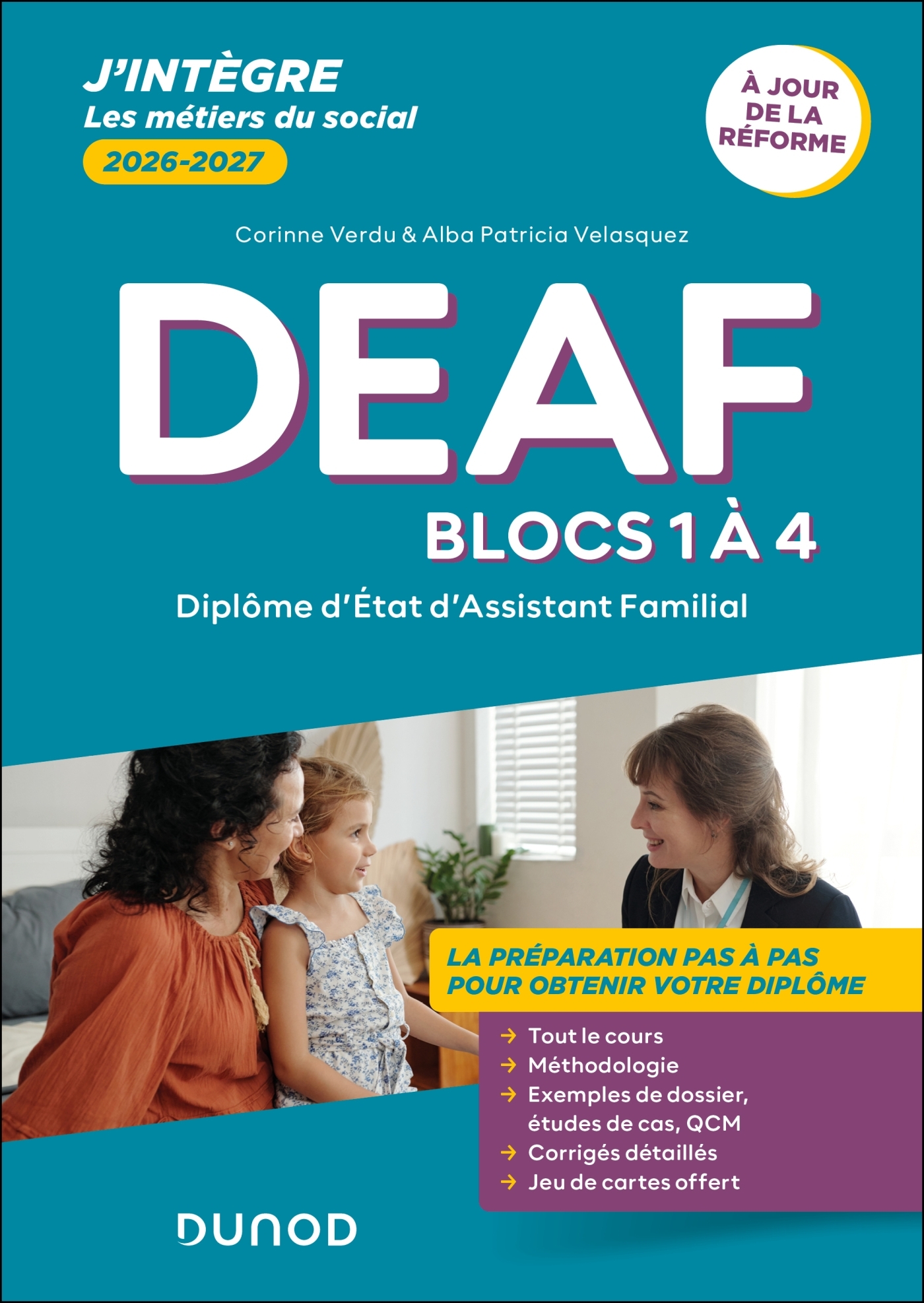 DEAF - Tout-en-un 2026-2027 - Corinne Verdu, Patricia Velasquez - DUNOD