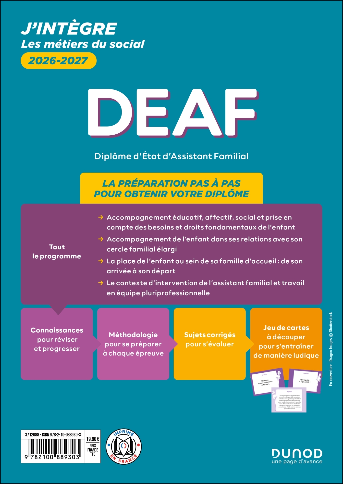 DEAF - Tout-en-un 2026-2027 - Corinne Verdu, Patricia Velasquez - DUNOD