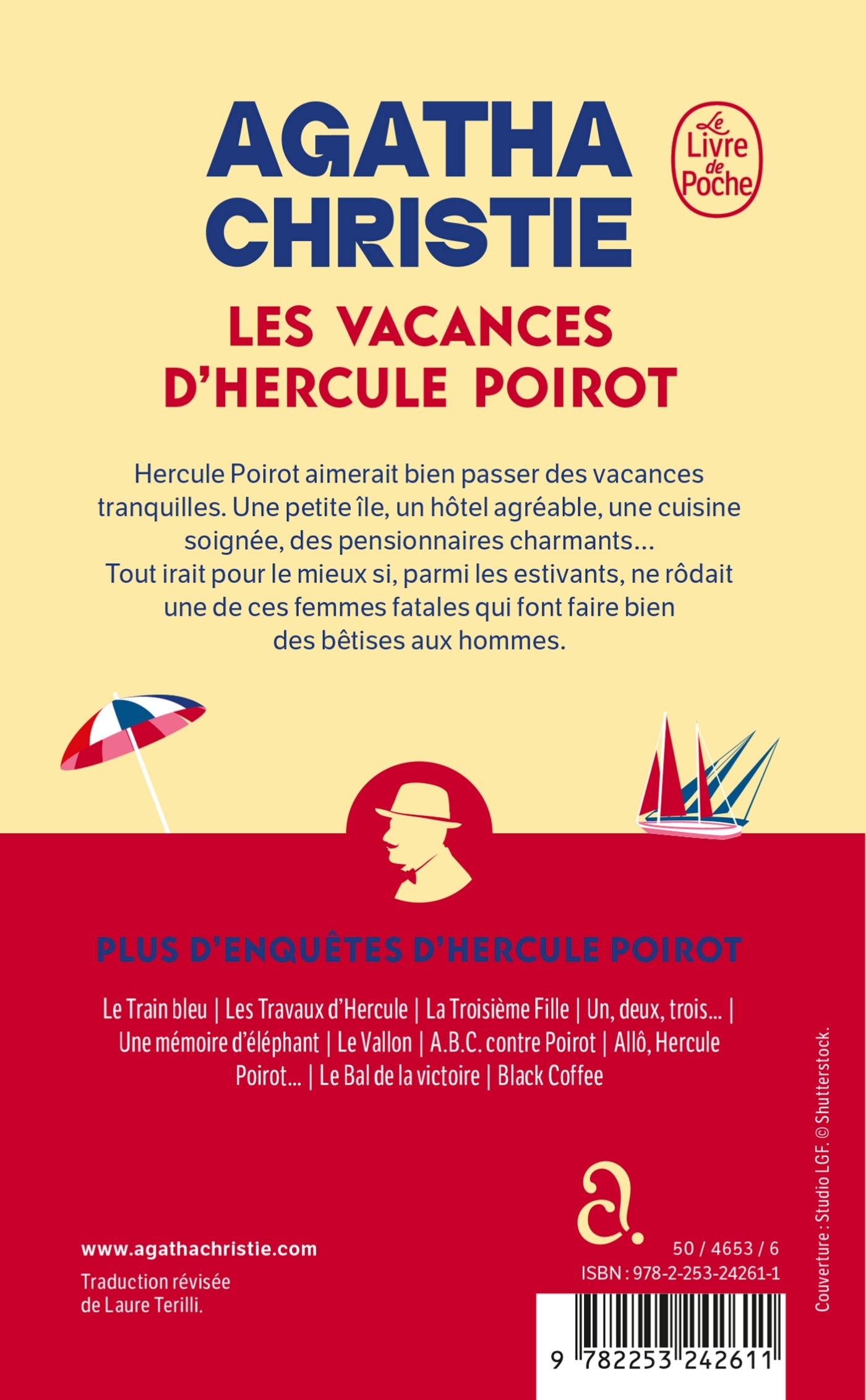 Les vacances d'Hercule Poirot (Nouvelle traduction révisée) - Agatha Christie - LGF