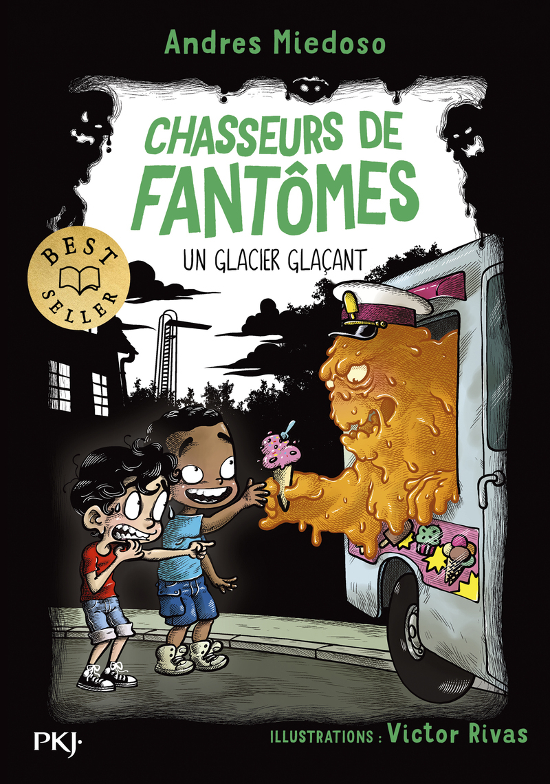 Chasseurs de fantômes - Tome 14 : Un glacier glaçant - Andres Miedoso - POCKET JEUNESSE