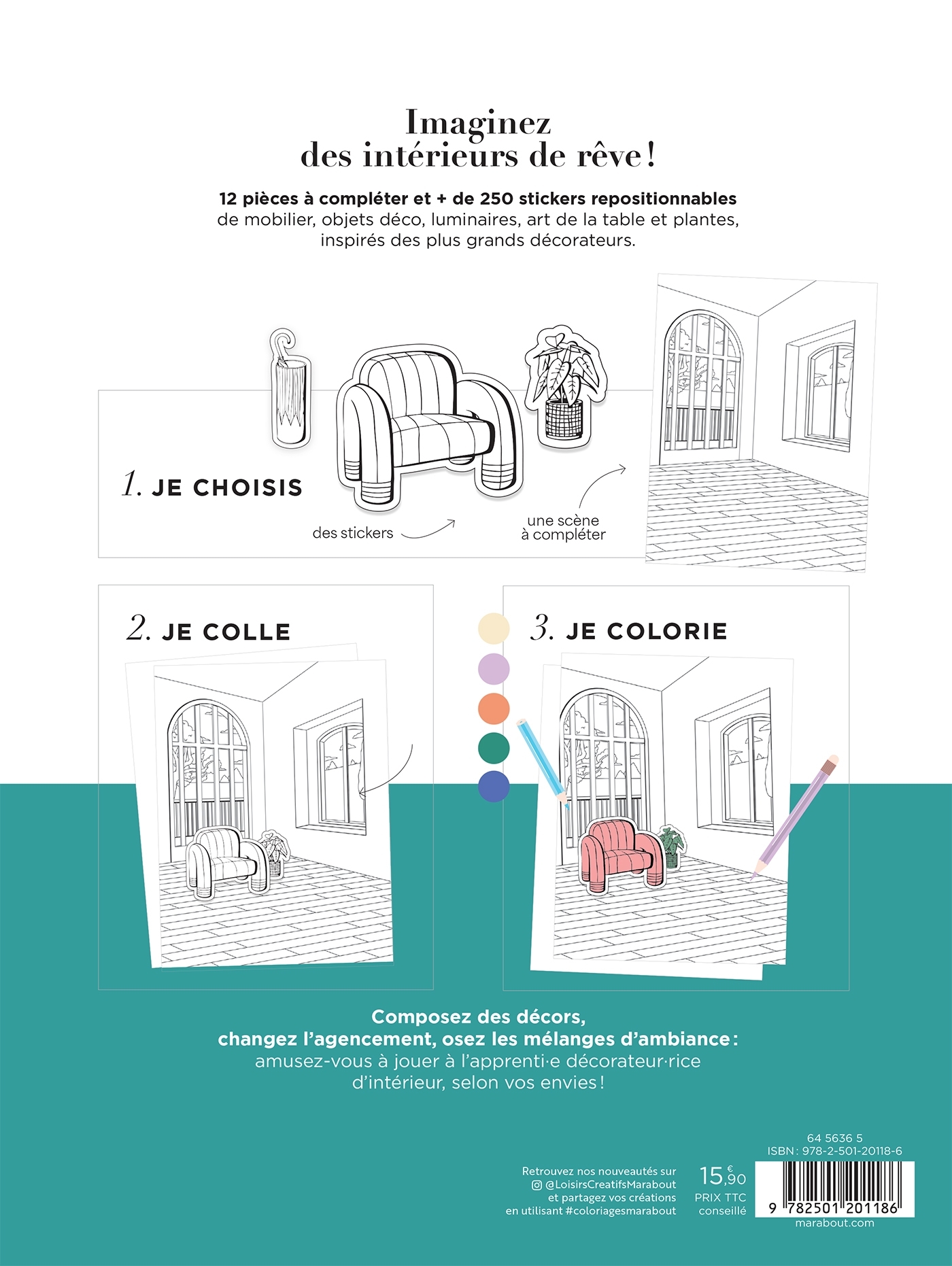 Stick & colour - Déco design -  - MARABOUT