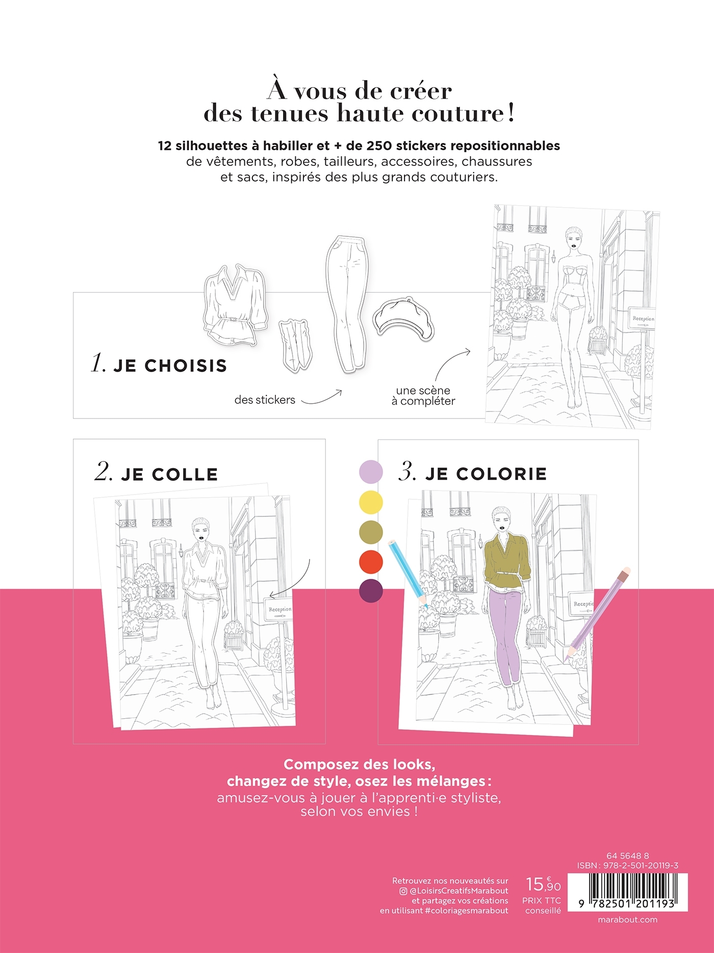 Stick & colour - French fashion -  - MARABOUT