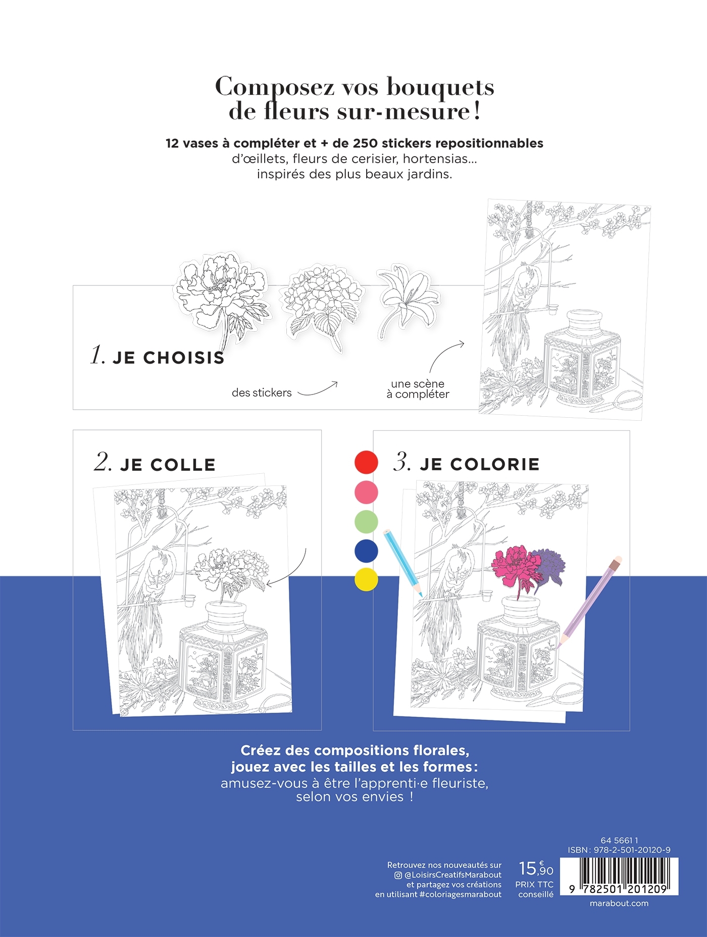 Stick & colour - Bouquets de fleurs -  - MARABOUT