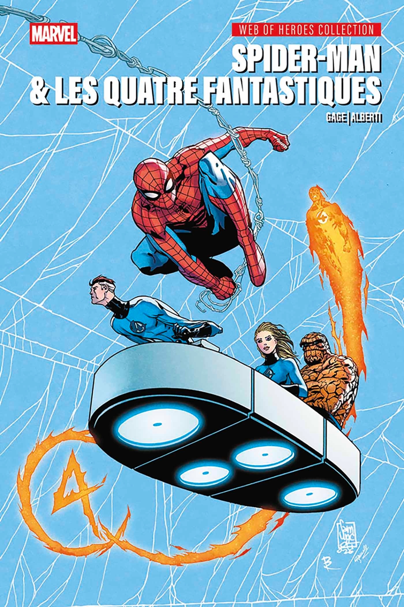 Spider-Man & Les 4 Fantastiques - Web of Heroes Collection T01 - Christos Gage - PANINI