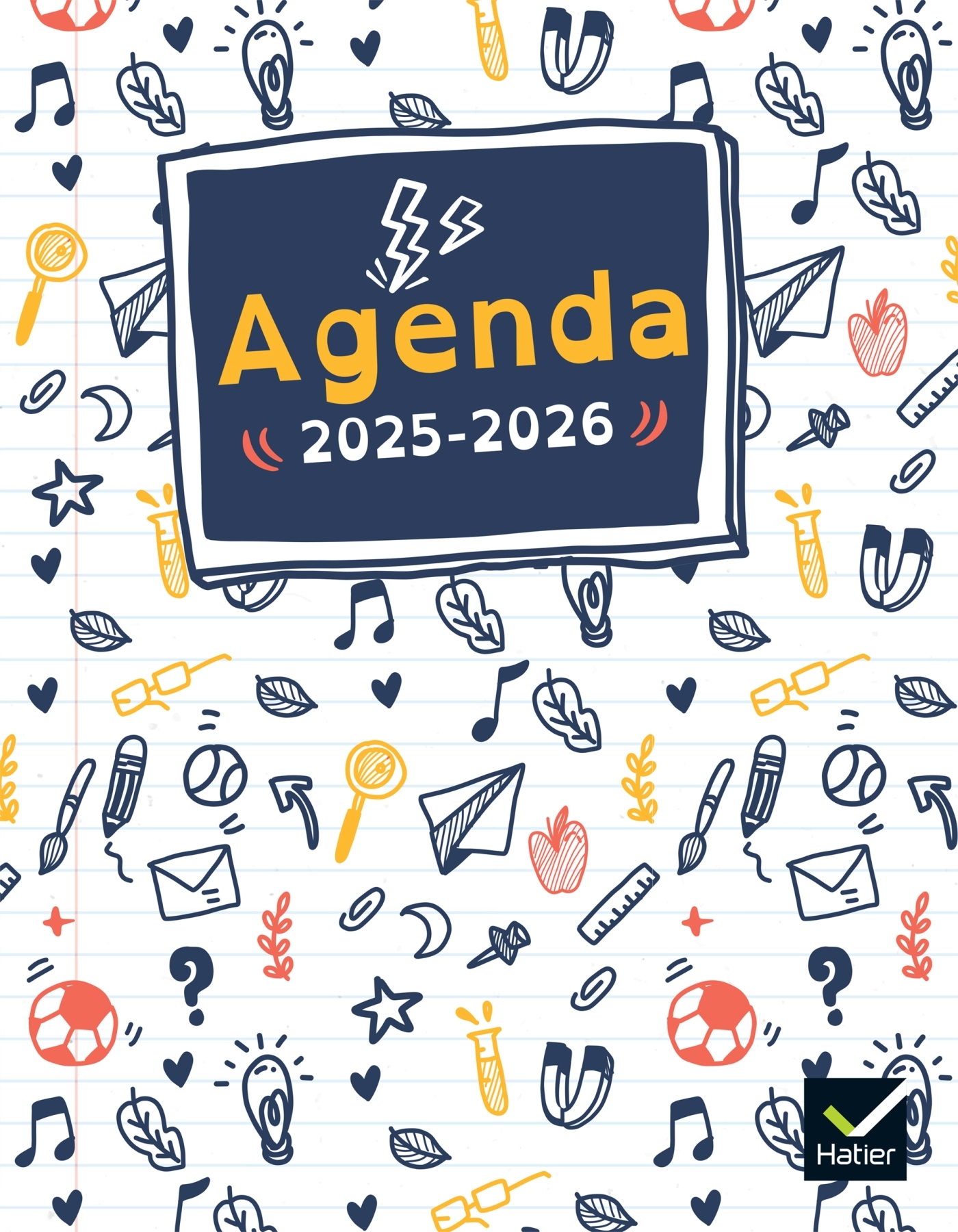 Agenda DYS collège - 2025-2026 - Françoise Chée, ERICK ALEXANDERSON ROSAS - HATIER