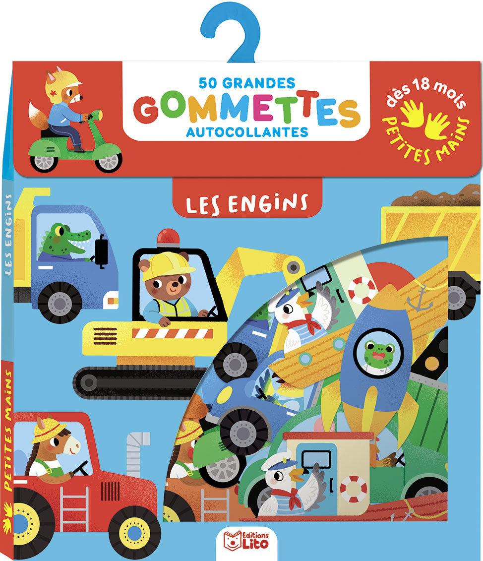 GOM PTITES MAINS LES ENGINS -  - LITO