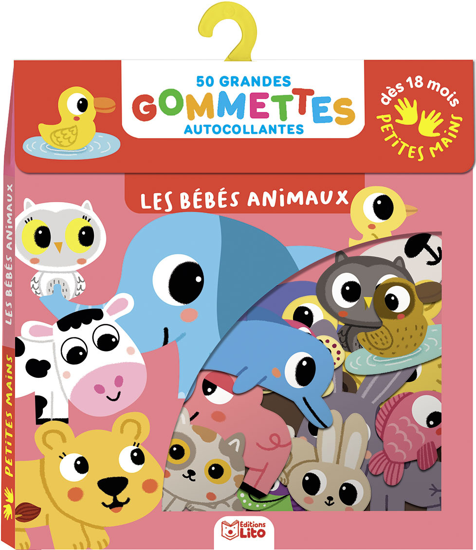 GOM PTI MAINS LES BEBES ANIMAU -  - LITO