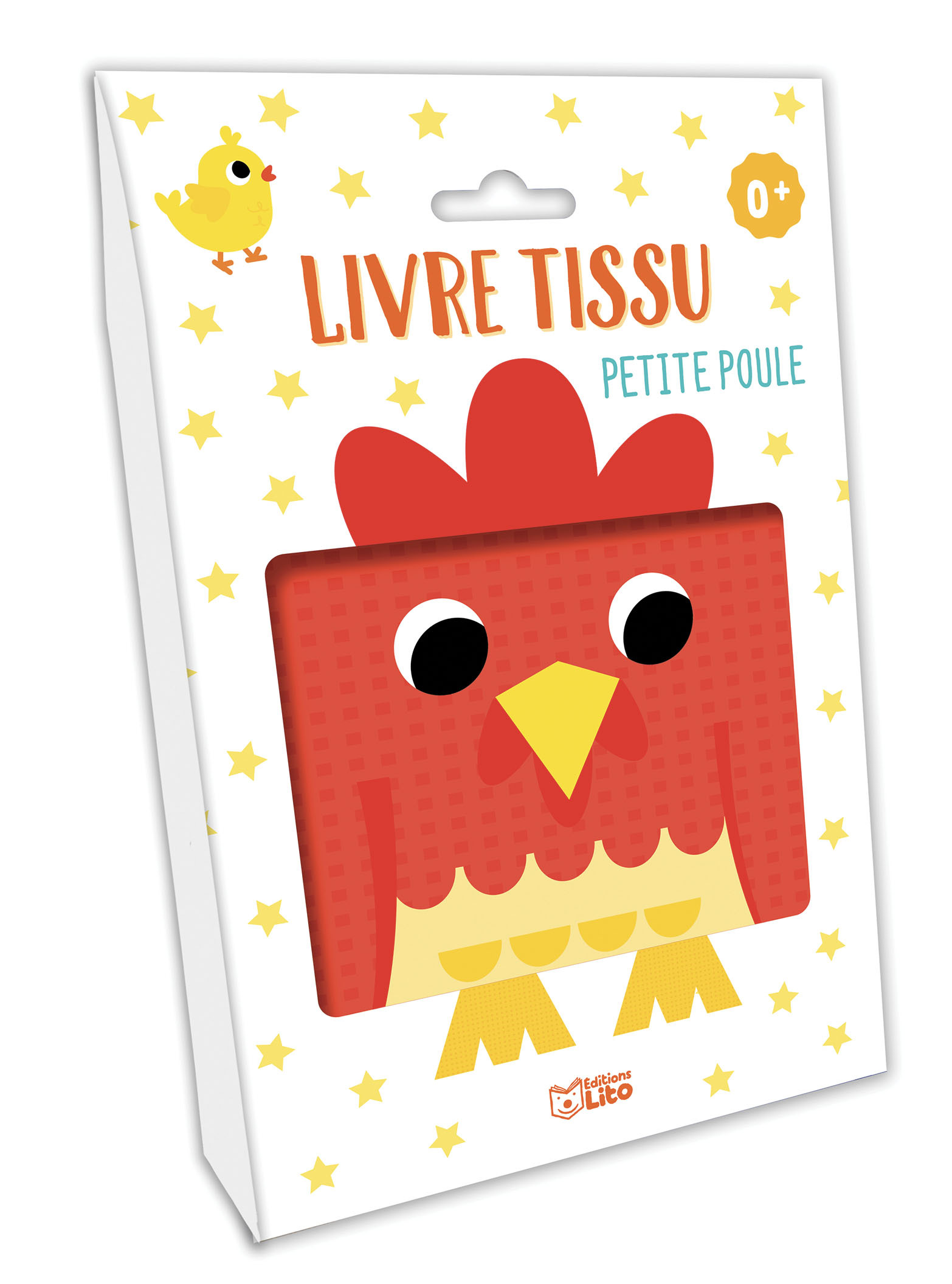 LIVRE TISSU BEBE PETITE POULE -  - LITO