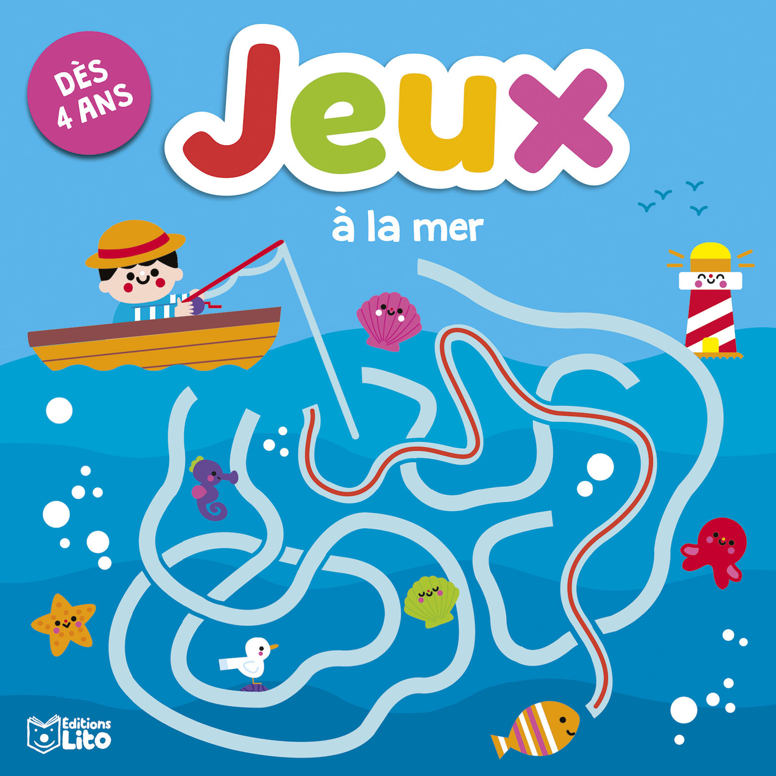 JOLIS BLOCS JEUX A LA MER -  - LITO