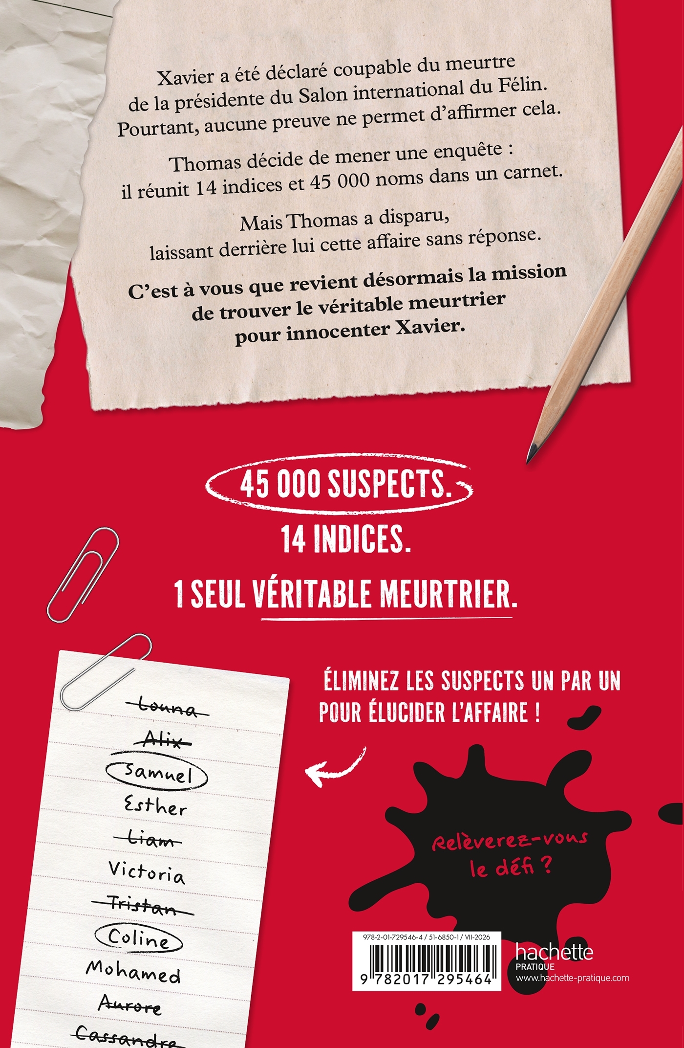 Le meurtrier n'est pas Xavier - Roxane Berjerac - HACHETTE PRAT