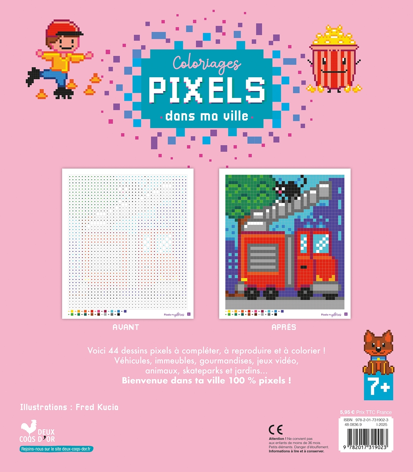 Colos pixels - Dans ma ville -  - DEUX COQS D OR