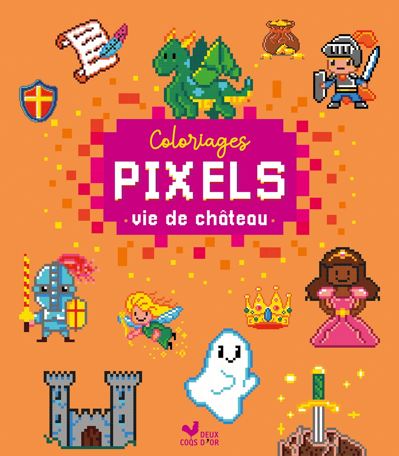 Colos pixels - Vie de château -  - DEUX COQS D OR
