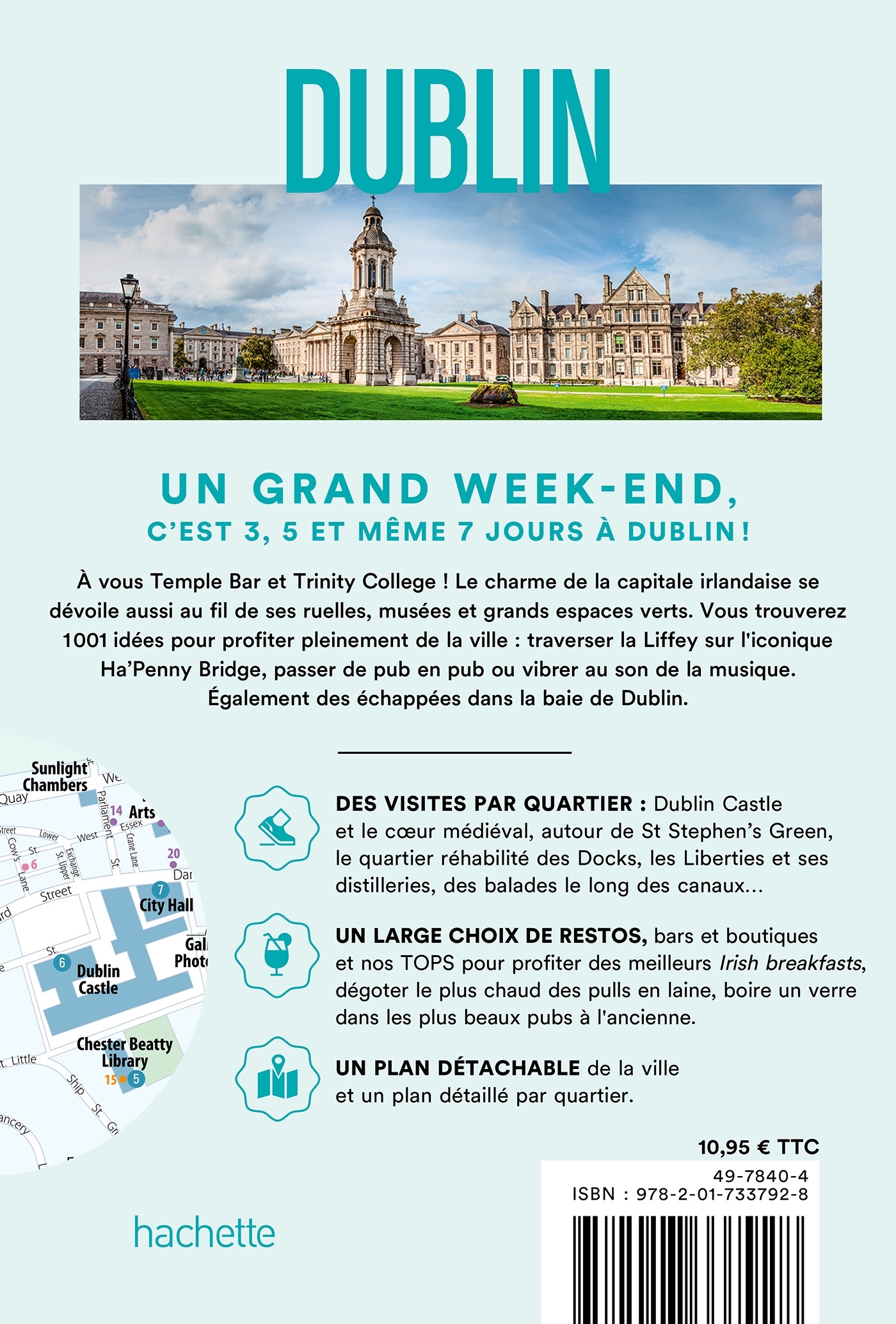 Dublin 2026-2027 Guide Un Grand Week-end -   - HACHETTE TOURI