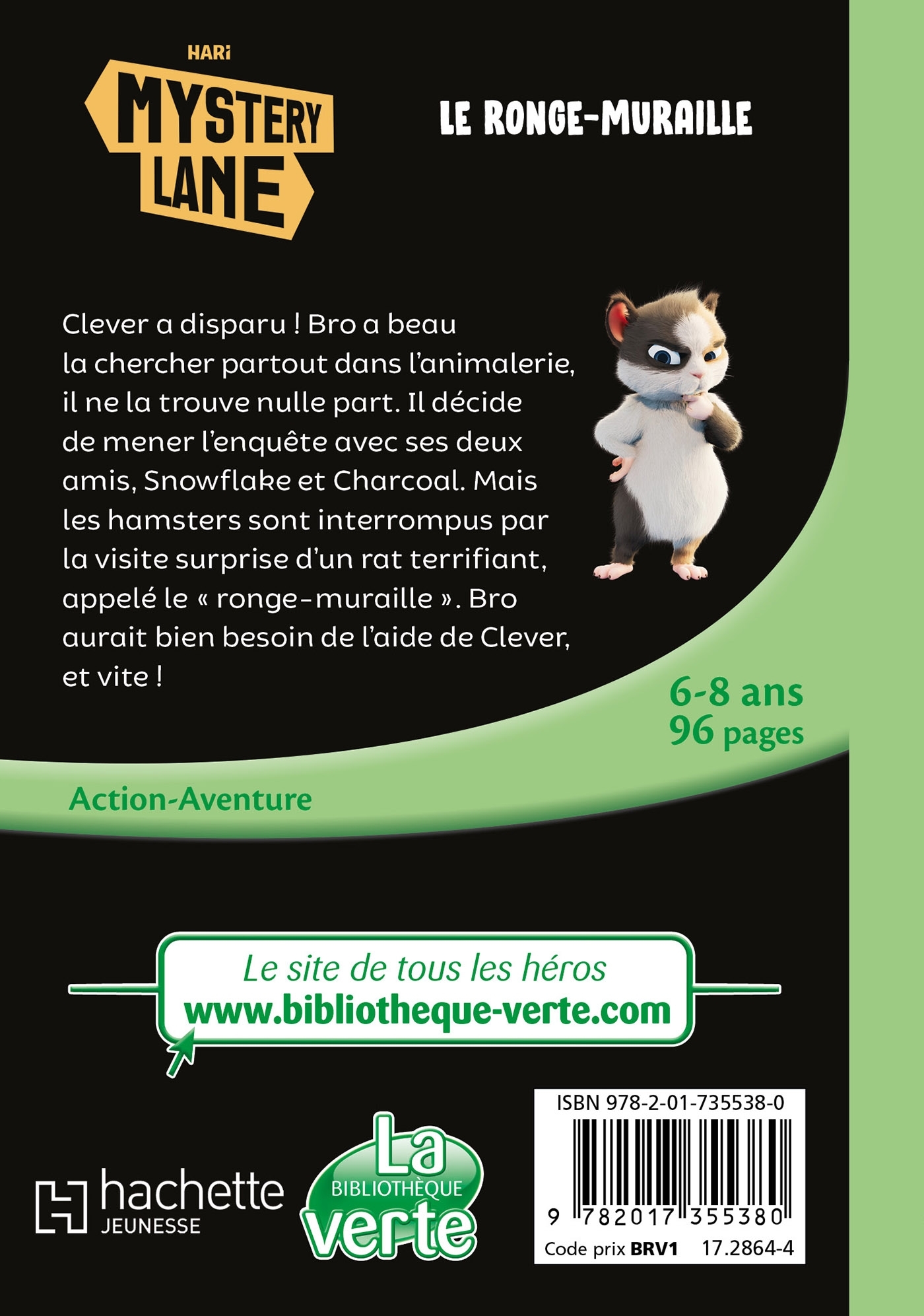 Mystery Lane, Tome 15 - Le ronge-muraille -   - HACHETTE JEUN.