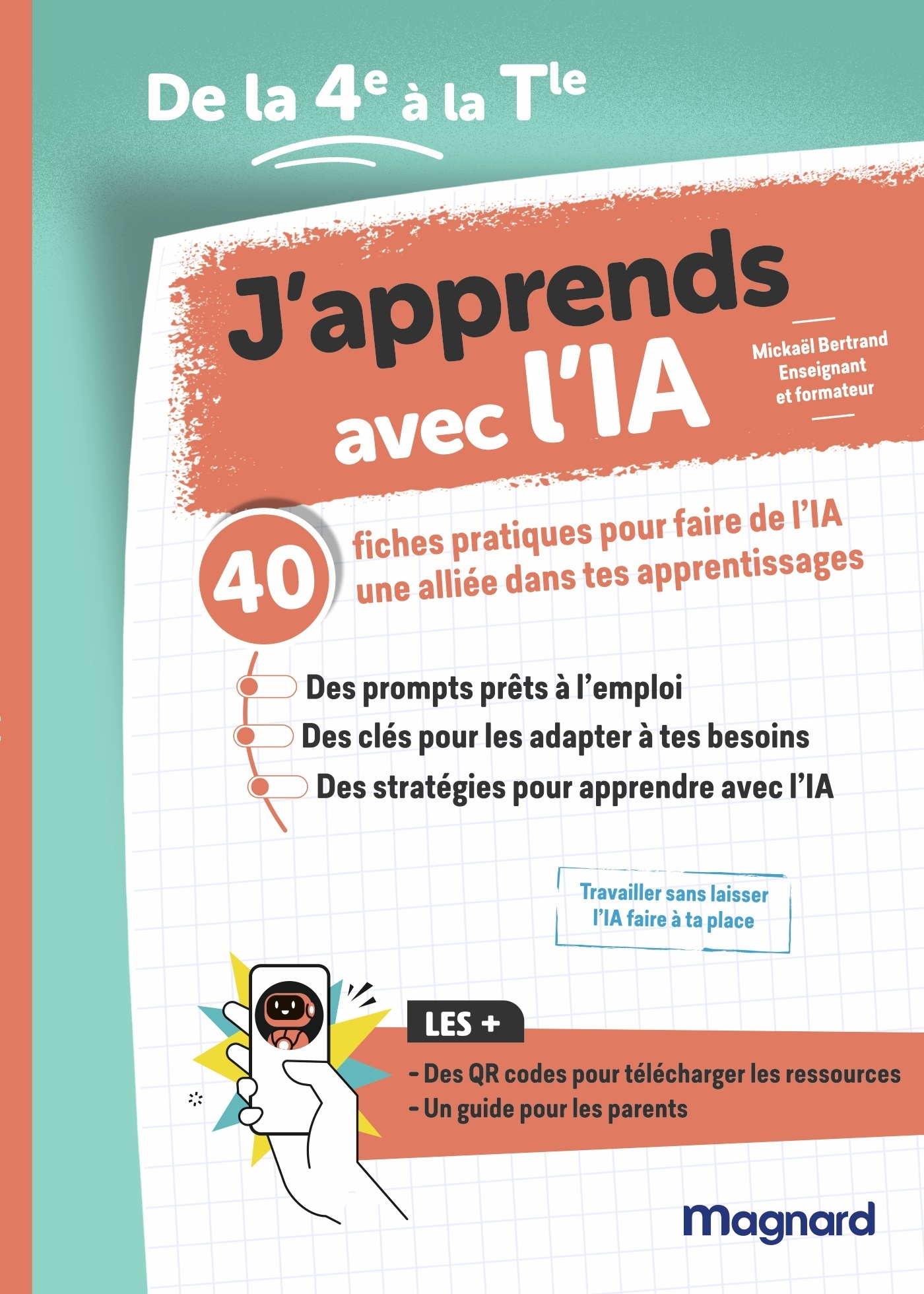 J'apprends avec l'IA - Mickaël Bertrand - MAGNARD
