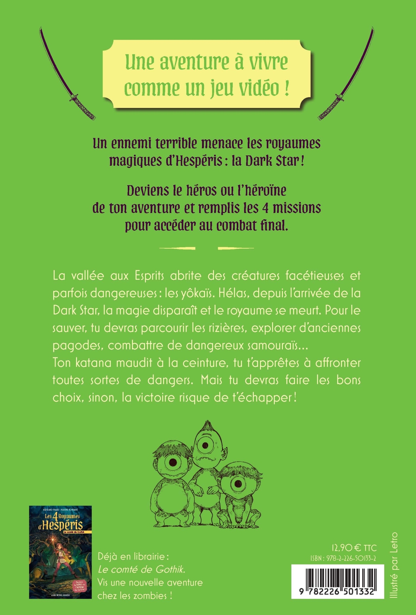 Les Quatre royaumes d'Hespéris - tome 1 - La Vallée aux esprits - Bertrand Puard, Maxime Fontaine - ALBIN MICHEL