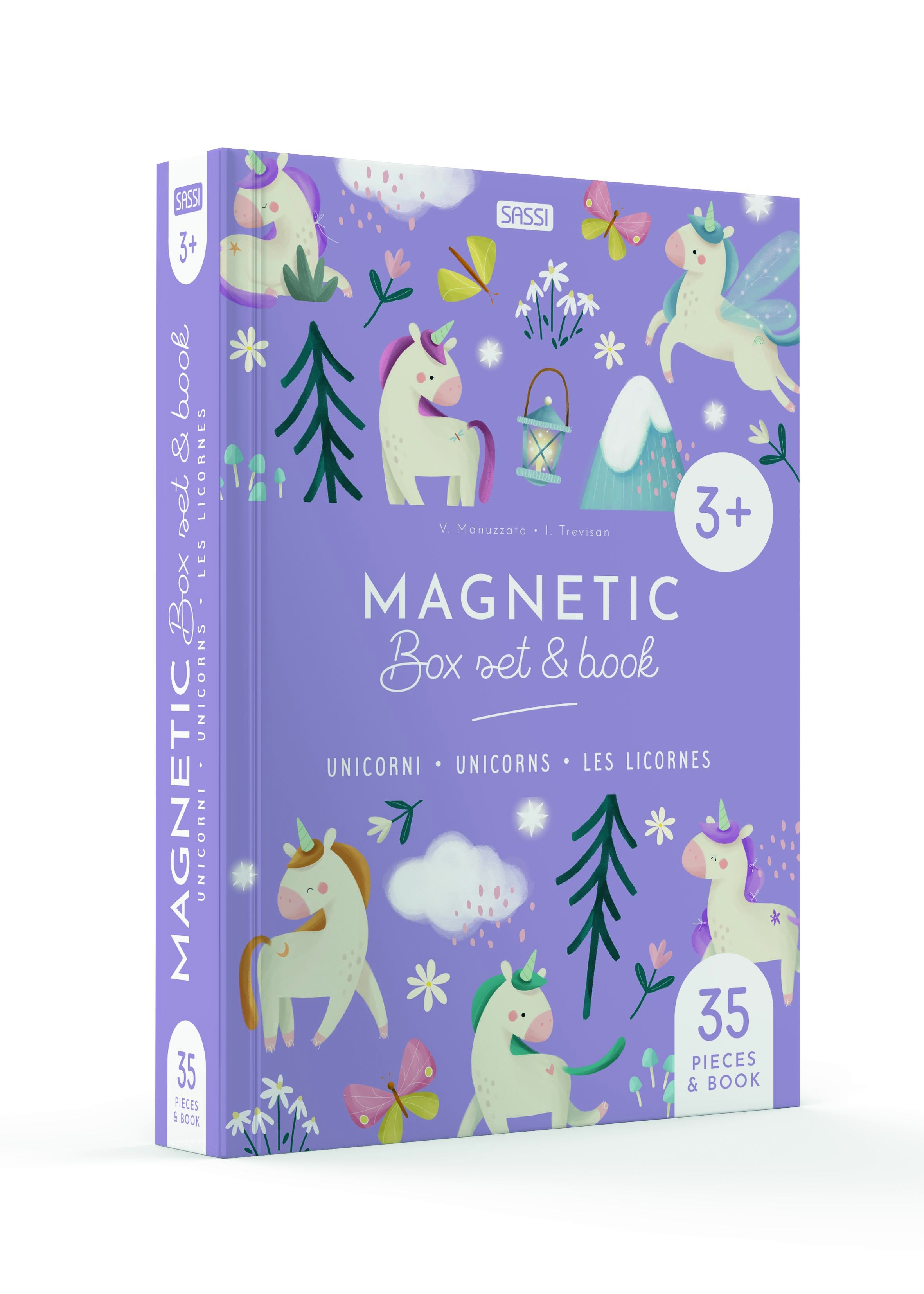 Magnetic box set - Licornes - Valentina Manuzzato - SASSI