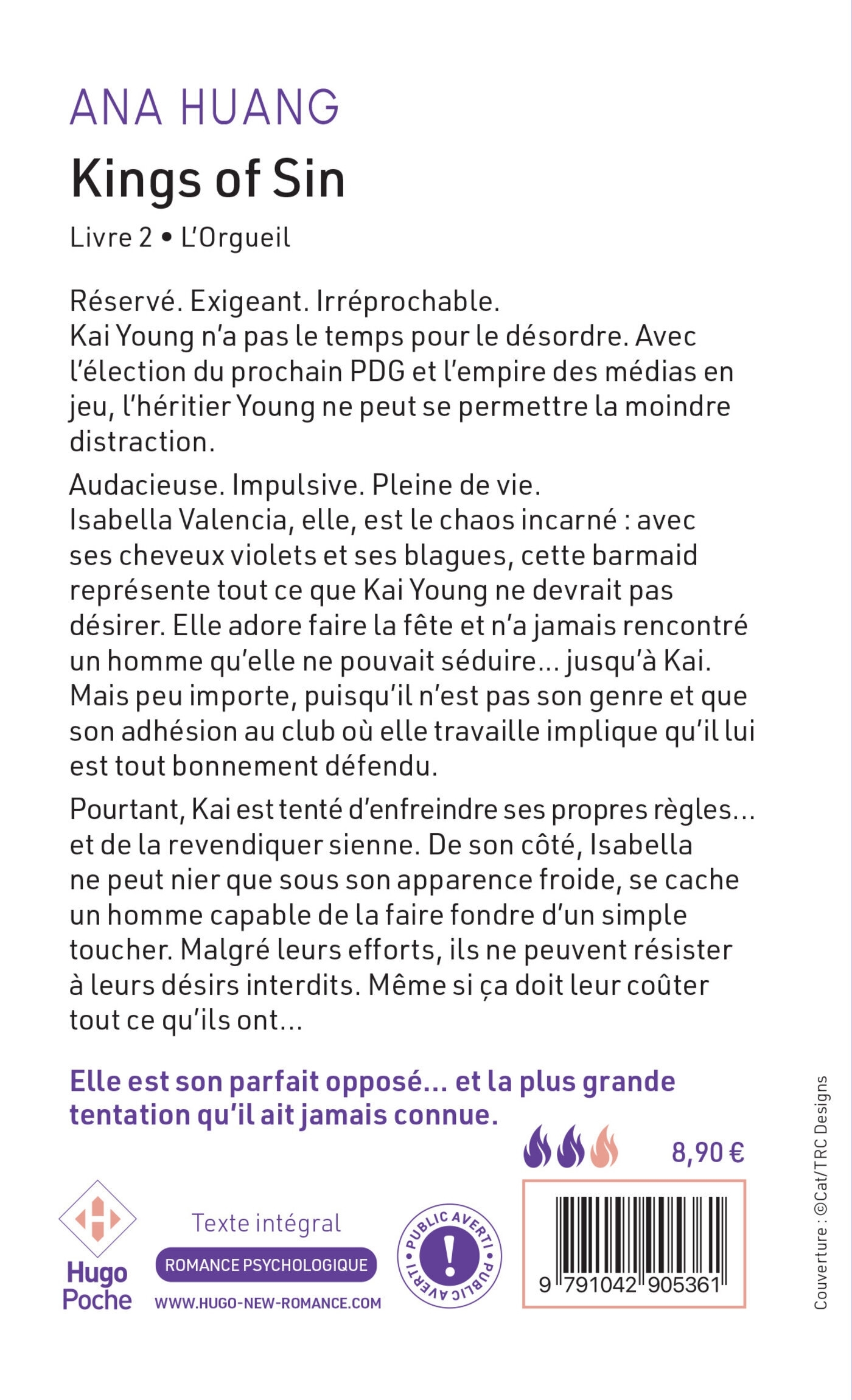 Kings of sin - Tome 02 - Version française - Ana Huang - HUGO POCHE