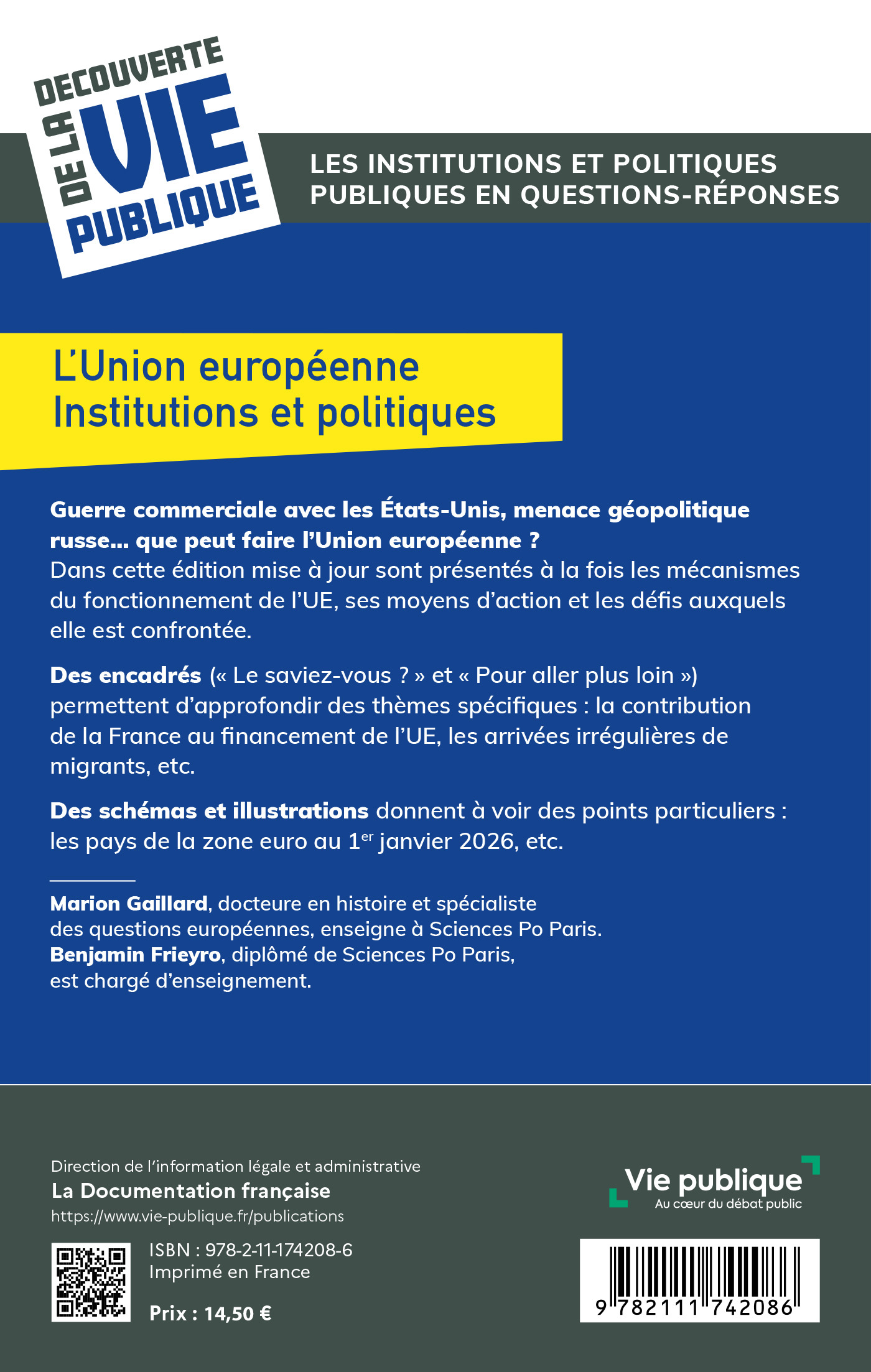 L'Union européenne - Marion Gaillard, Benjamin Frieyro - DOC FRANCAISE