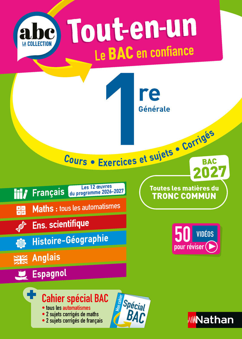 Tout en un 1ère - 2027 - Laetitia Benbassat - NATHAN