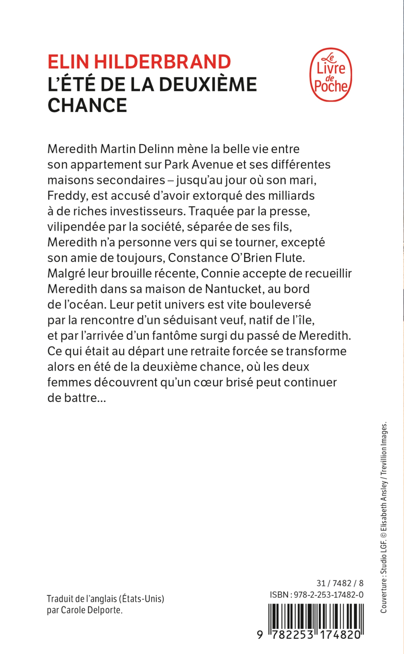 L'Été de la deuxième chance - Elin Hilderbrand - LGF