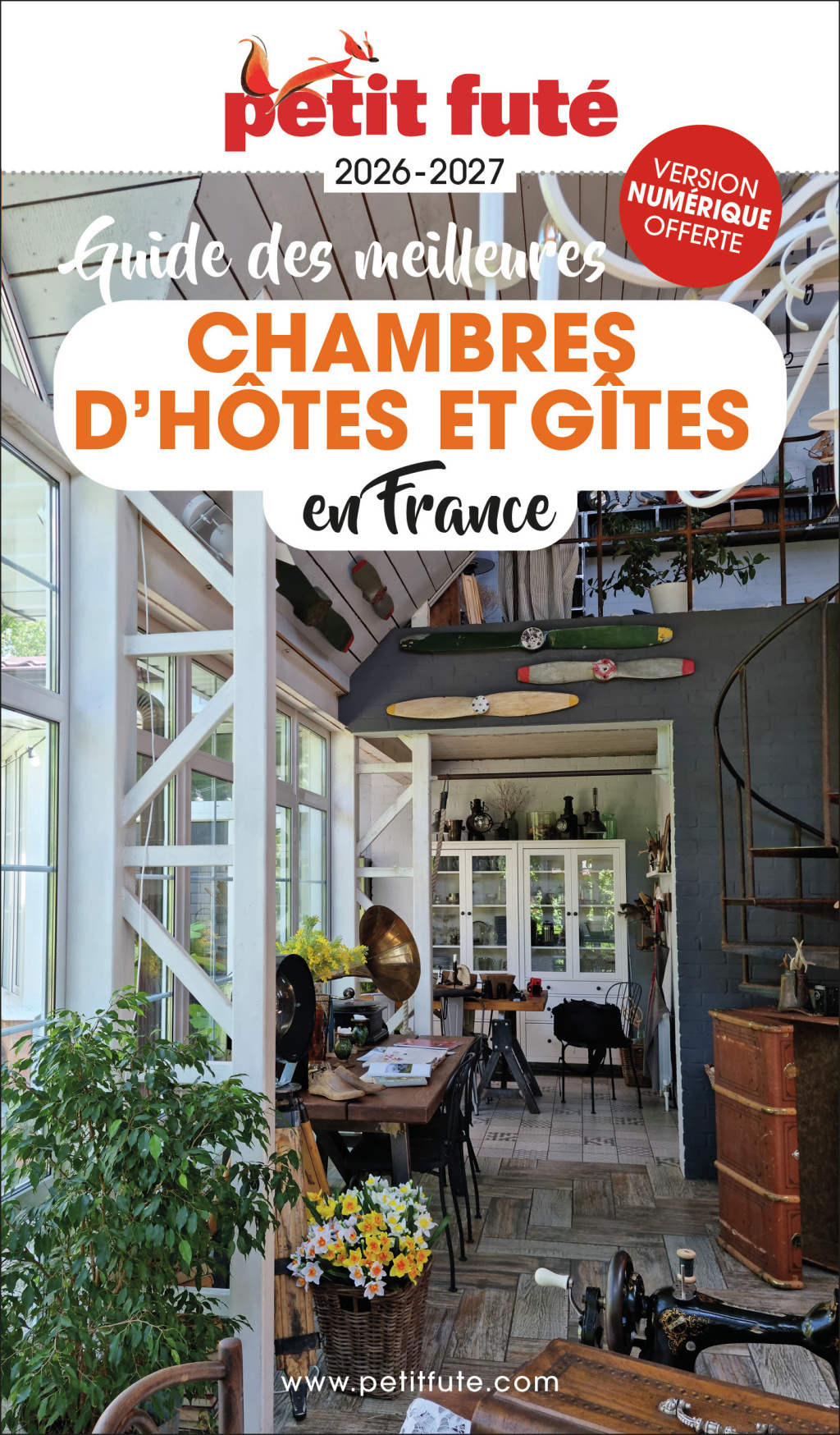 Guide Les Meilleures Chambres D'hôtes 2026 Petit Futé -  Auzias d. / labourdette j. & alter, Jean-Paul Labourdette, Dominique Auzias - PETIT FUTE