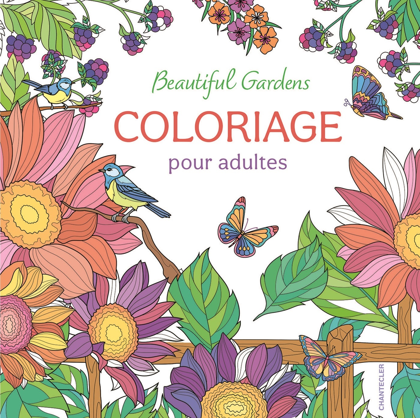 Beautiful Gardens - Coloriage pour adultes -  Collectif, Thade Collectif - CHANTECLER