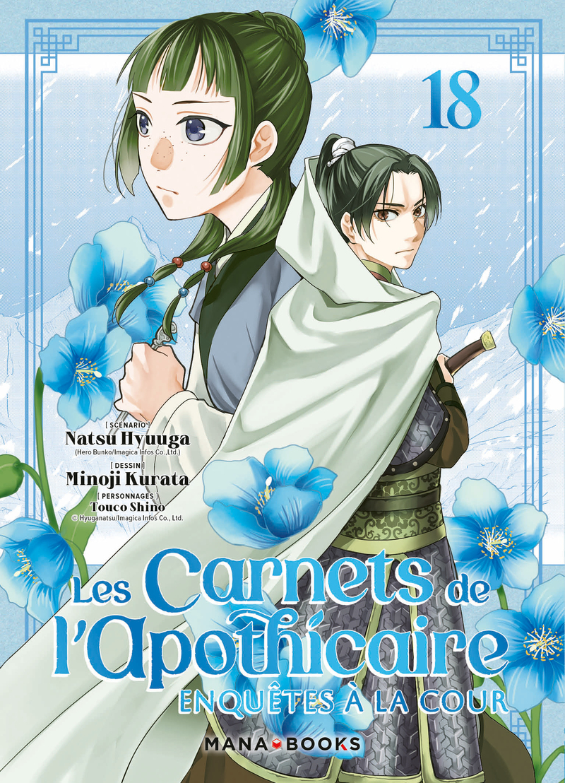 Les carnets de l'apothicaire - Enquêtes à la cour T18 - Natsu Hyuuga, Minoji Kurata - MANA BOOKS