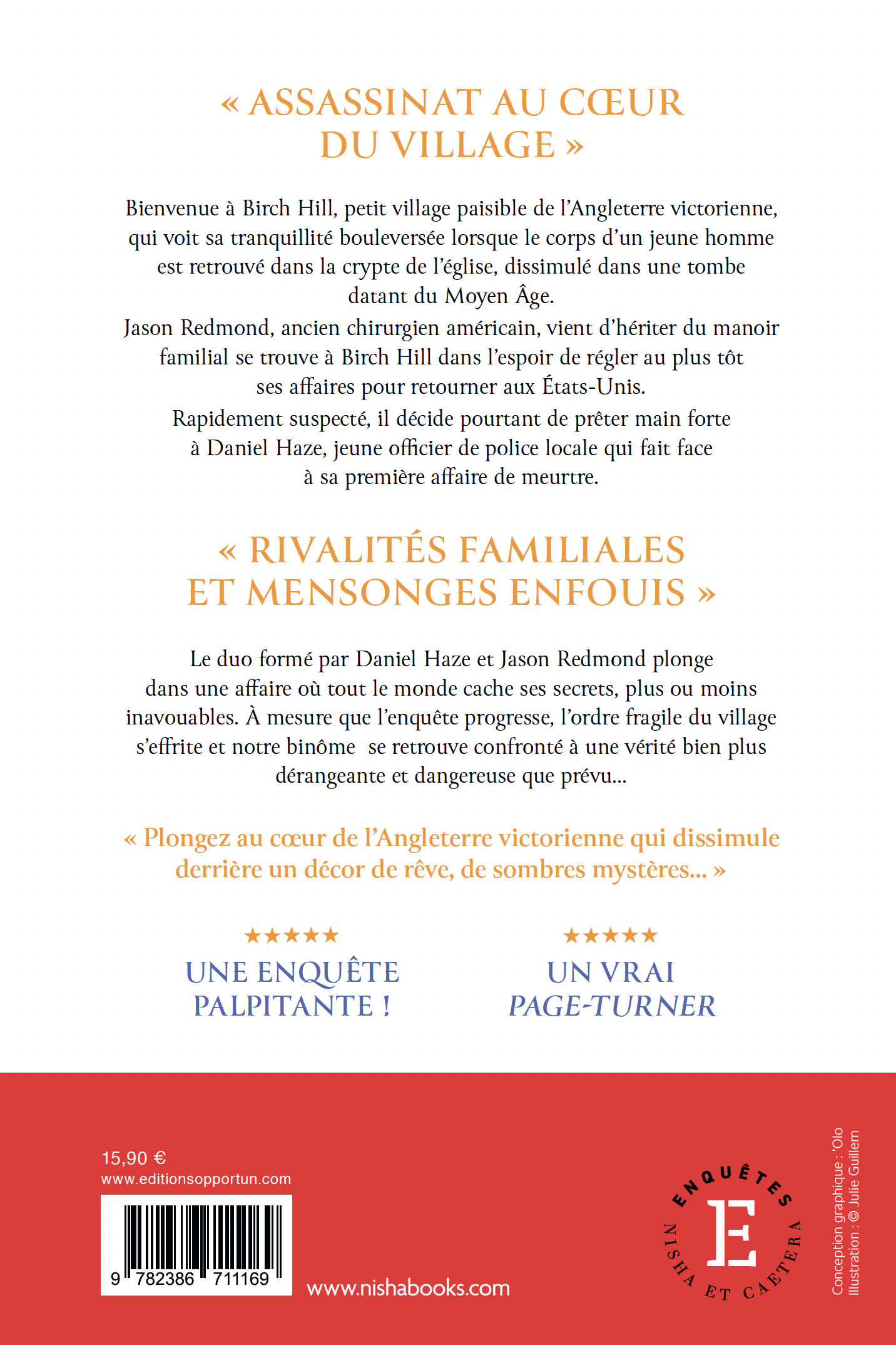 Meurtre dans la crypte - Irina Shapiro - NISHA EDITIONS