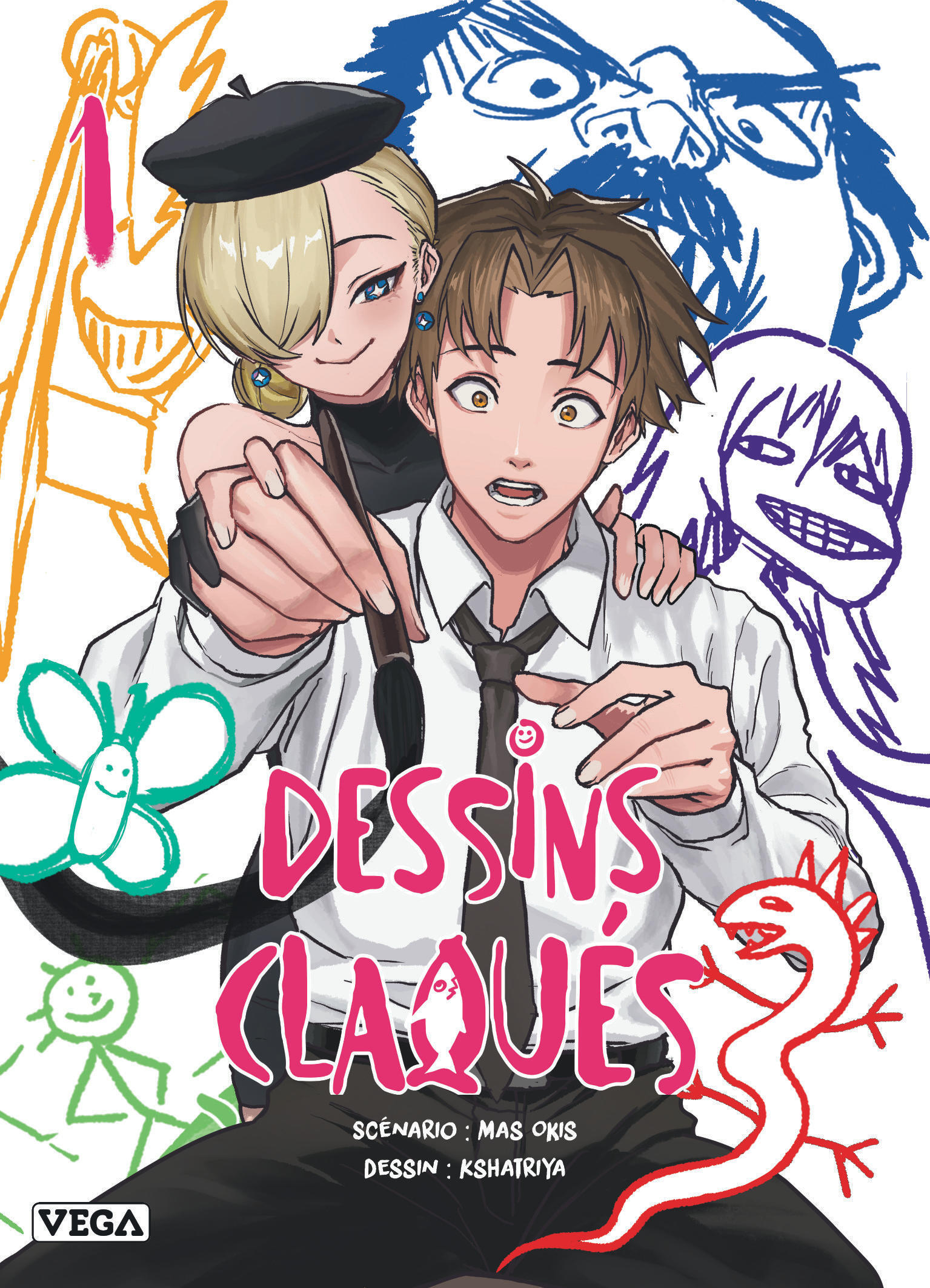 Dessins claqués - Tome 1 -  Mas Okis - VEGA DUPUIS