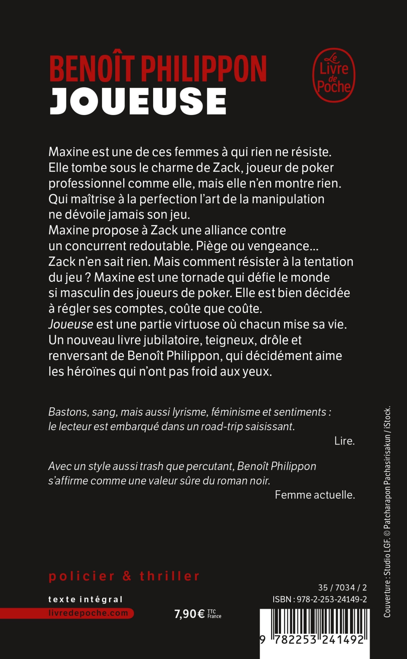 Joueuse - Benoît Philippon - LGF