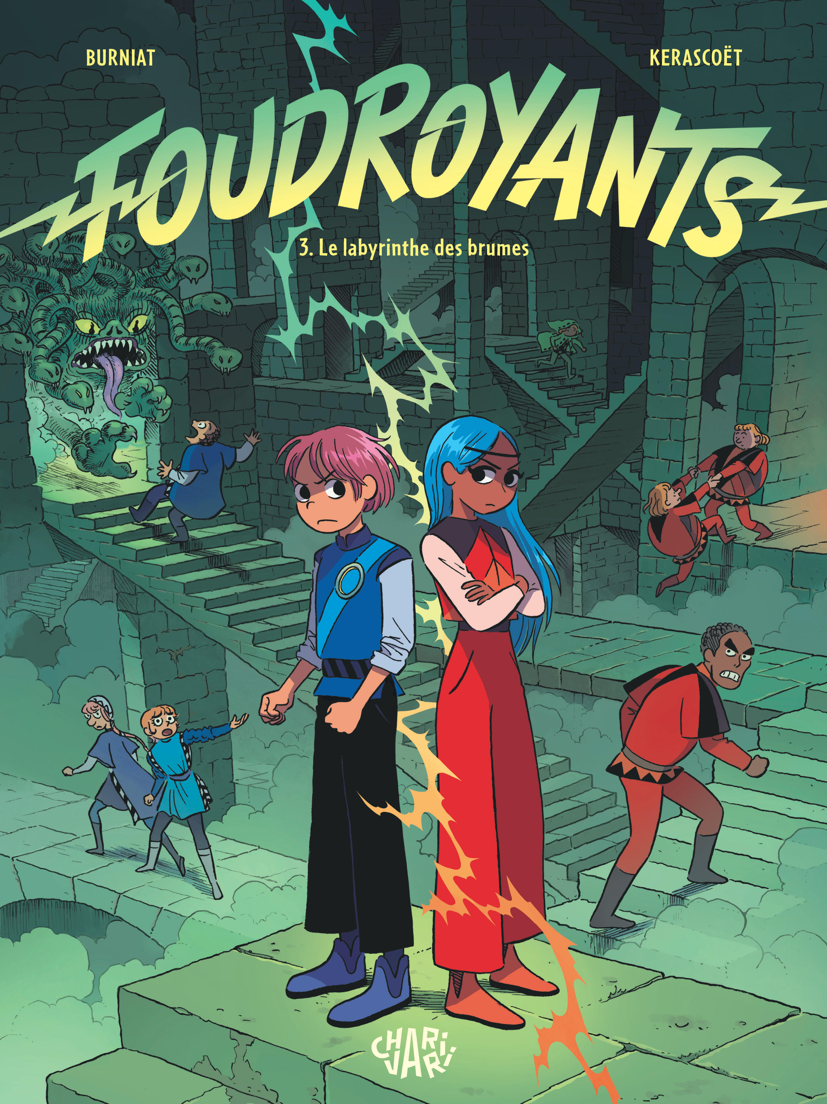 Foudroyants - Tome 3 - Le labyrinthe des brumes -  Burniat Mathieu, Mathieu Burniat - CHARIVARI