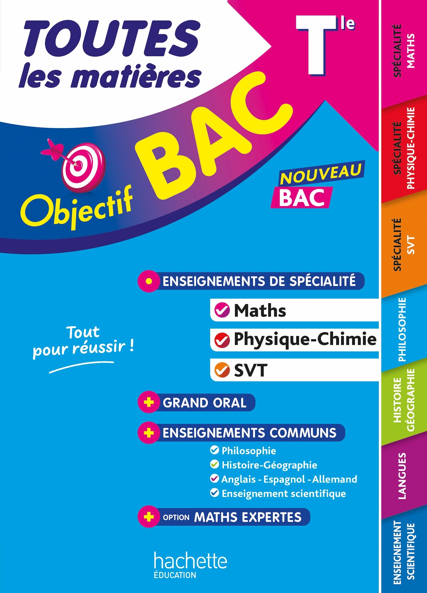 Objectif BAC TLM Tle Spé Maths-Physique-chimie - SVT + enseignements communs - BAC 2027 - Philippe Rousseau, Michaël Salaün, Véronique Veyrier-Milan, Sébastien Zardet, Pierre Binz, Geneviève GUILLAUMIN, Claudine Renard, Luc Réjaud, Marie-Pierre Rey-Nony, 