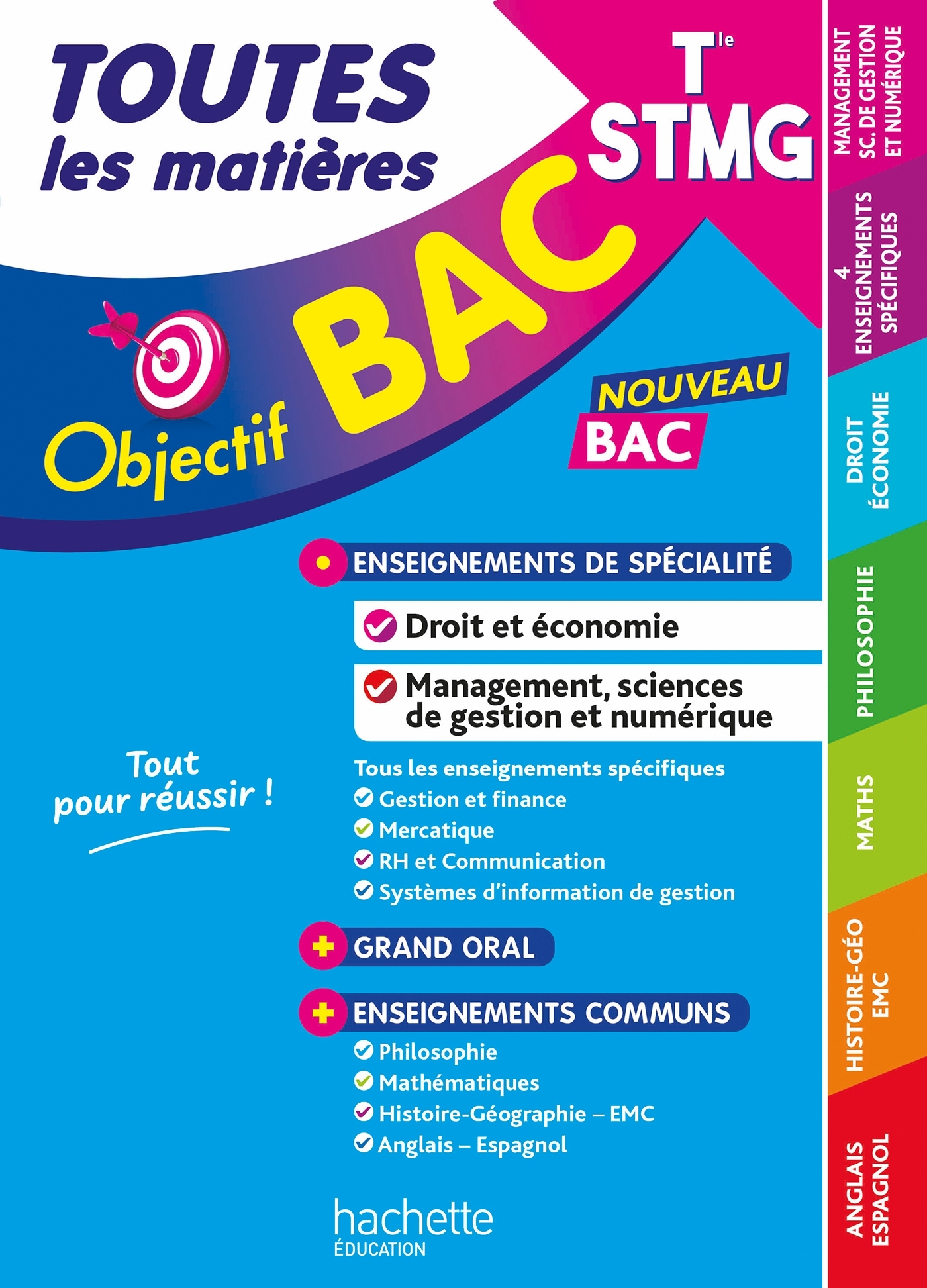 Objectif BAC 2027 - Terminale STMG Toutes les matières - Nicolas Bloch, Alain Prost, Caroline Garnier, Oscar Torres Vera, Stéphanie Di Costanzo, T. Beschmout, Delphine Roberjot Duthion, Yohann Durand, Nathalie Nieuviarts, Cédric Climent, Marie-Sophie Cutt