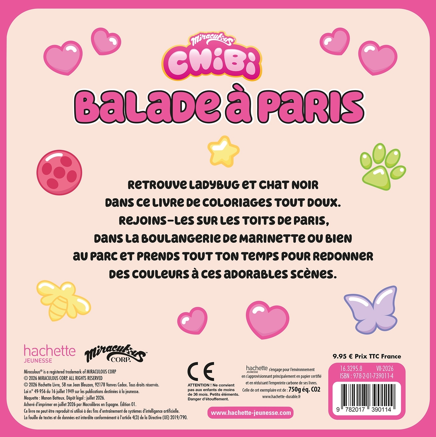 Miraculous Chibi - Balade à Paris - Cosy colo -   - HACHETTE JEUN.