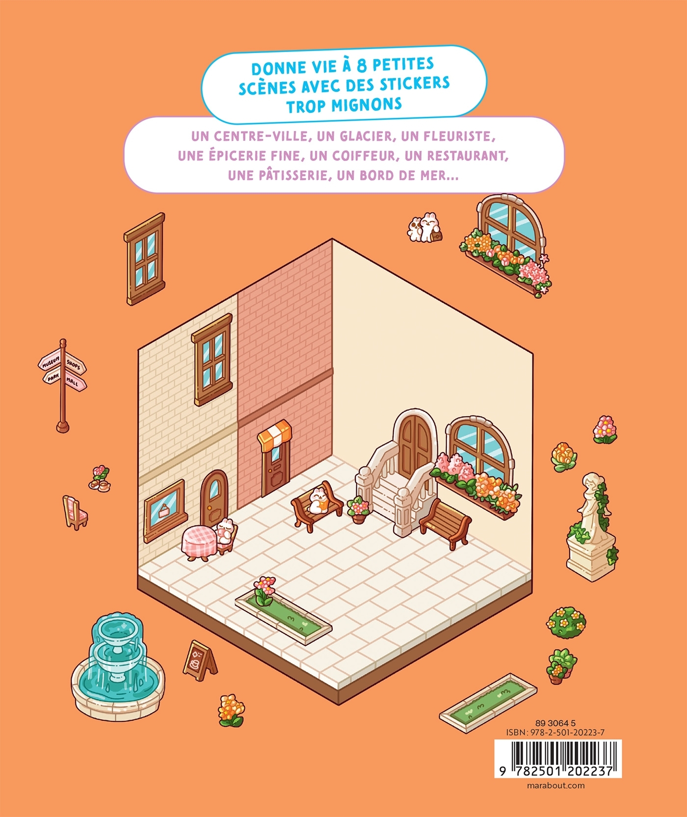 Ma ville cosy - Cute 'n' cosy stickers -  , Zenny Abanales - MARABOUT