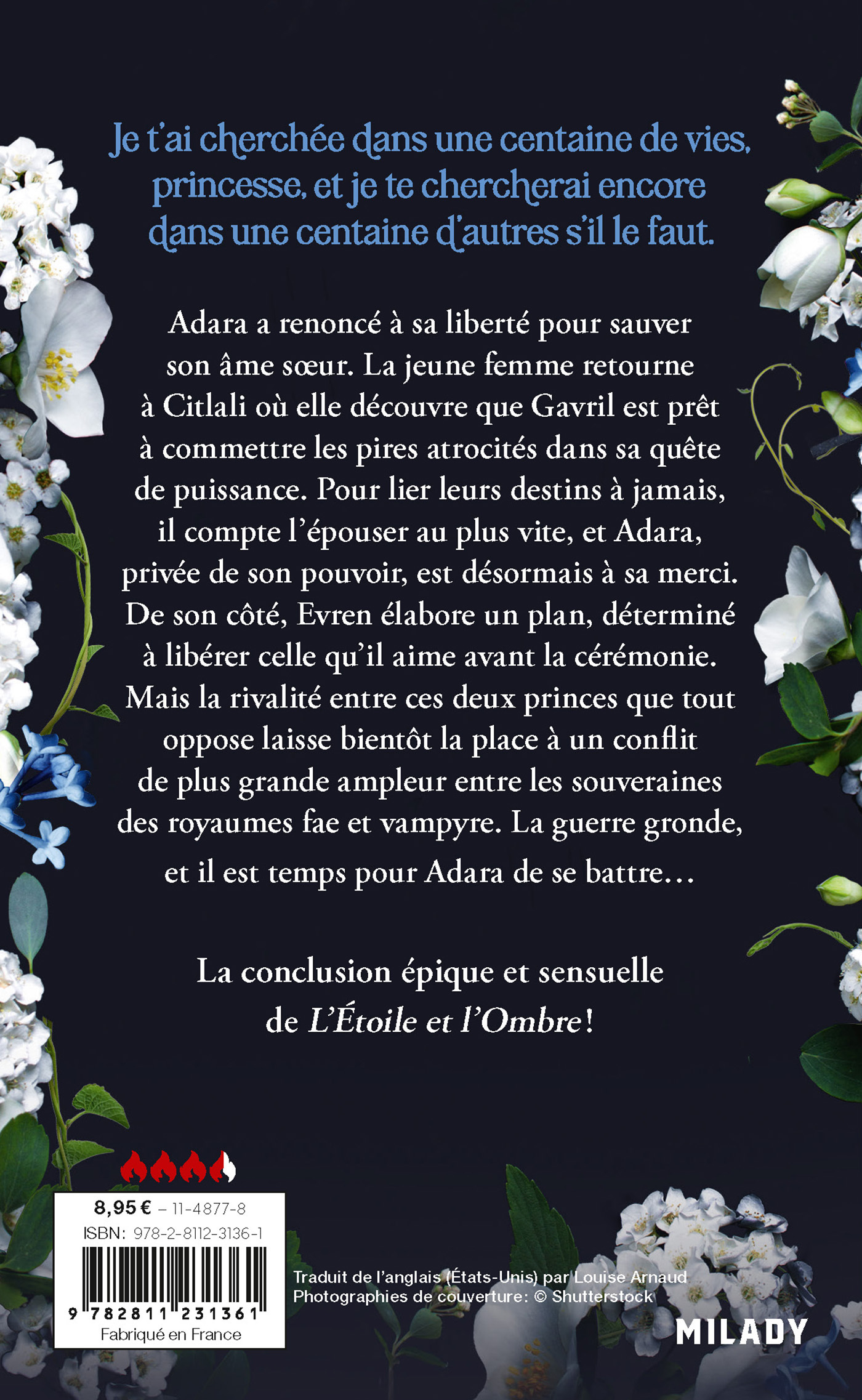 L'Étoile et l'Ombre, T3 : Un royaume de poison et de serments - Holly Renee - MILADY
