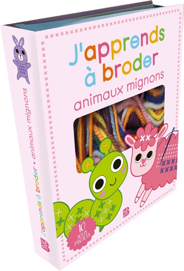 J'apprends à broder - Animaux mignons -  - BALLON