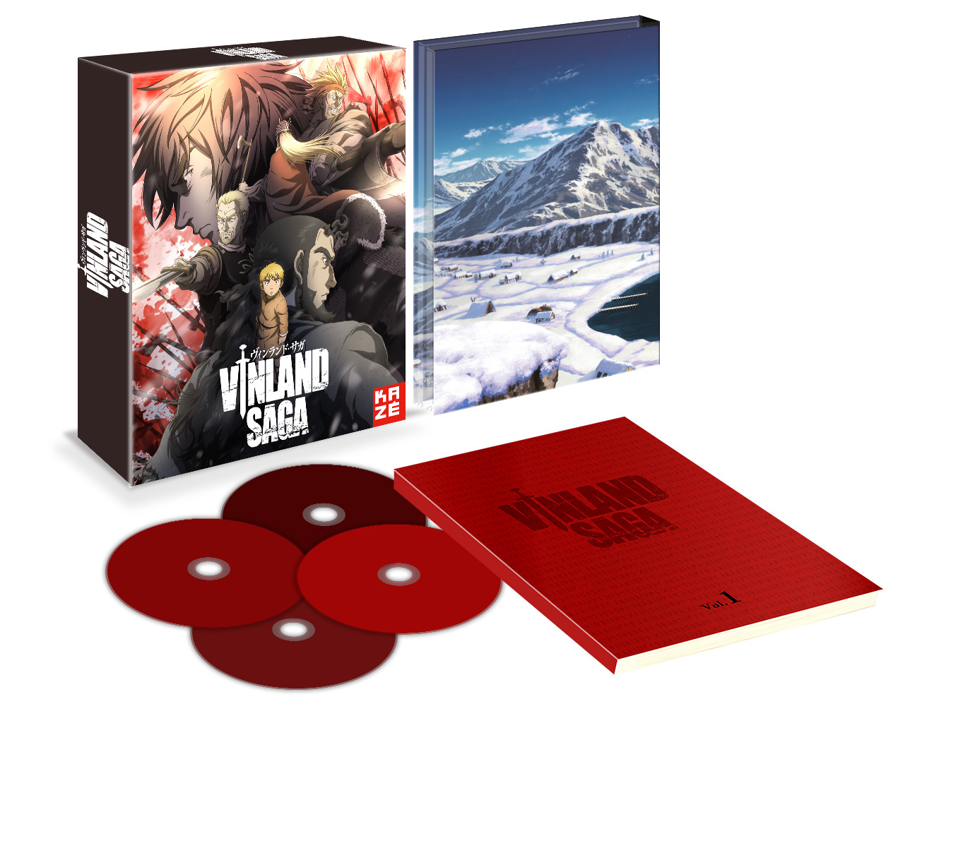 VINLAND SAGA - 4 BLU-RAY -  - KAZE DVD