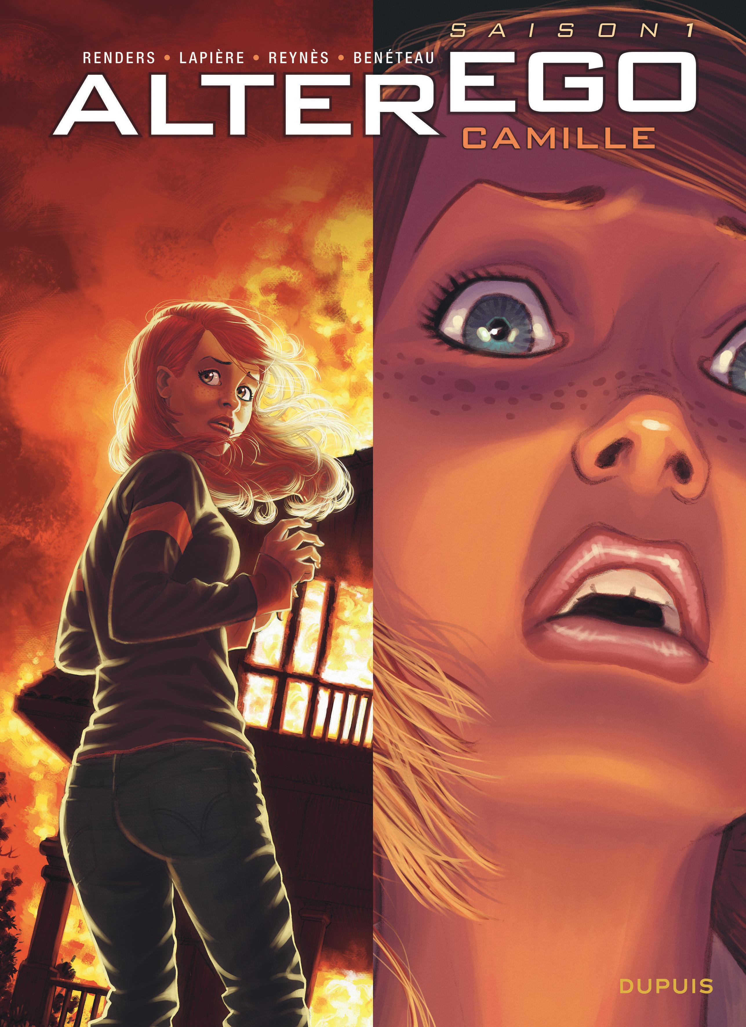 Alter Ego - Saison 1 - Tome 1 - Camille -  Lapière Denis,  Renders Pierre-Paul, Pierre-Paul Renders, Denis Lapière - DUPUIS