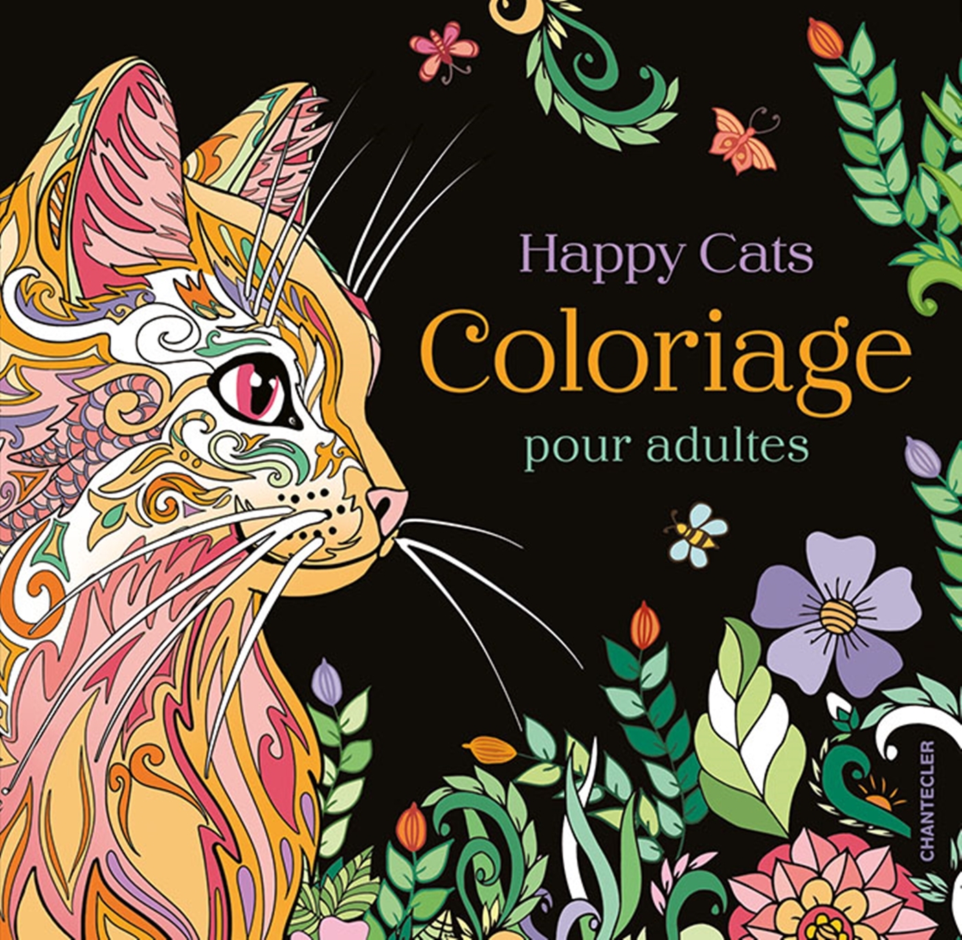 Happy Cats - coloriage pour adultes - PETRA THEISSEN, PETRA, Petra Theissen - CHANTECLER