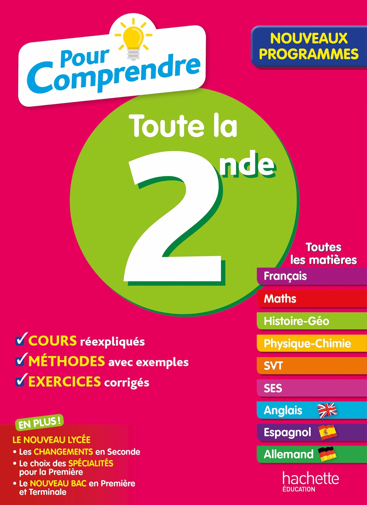 Pour Comprendre Toutes Les Matières 2nde -   - HACHETTE EDUC