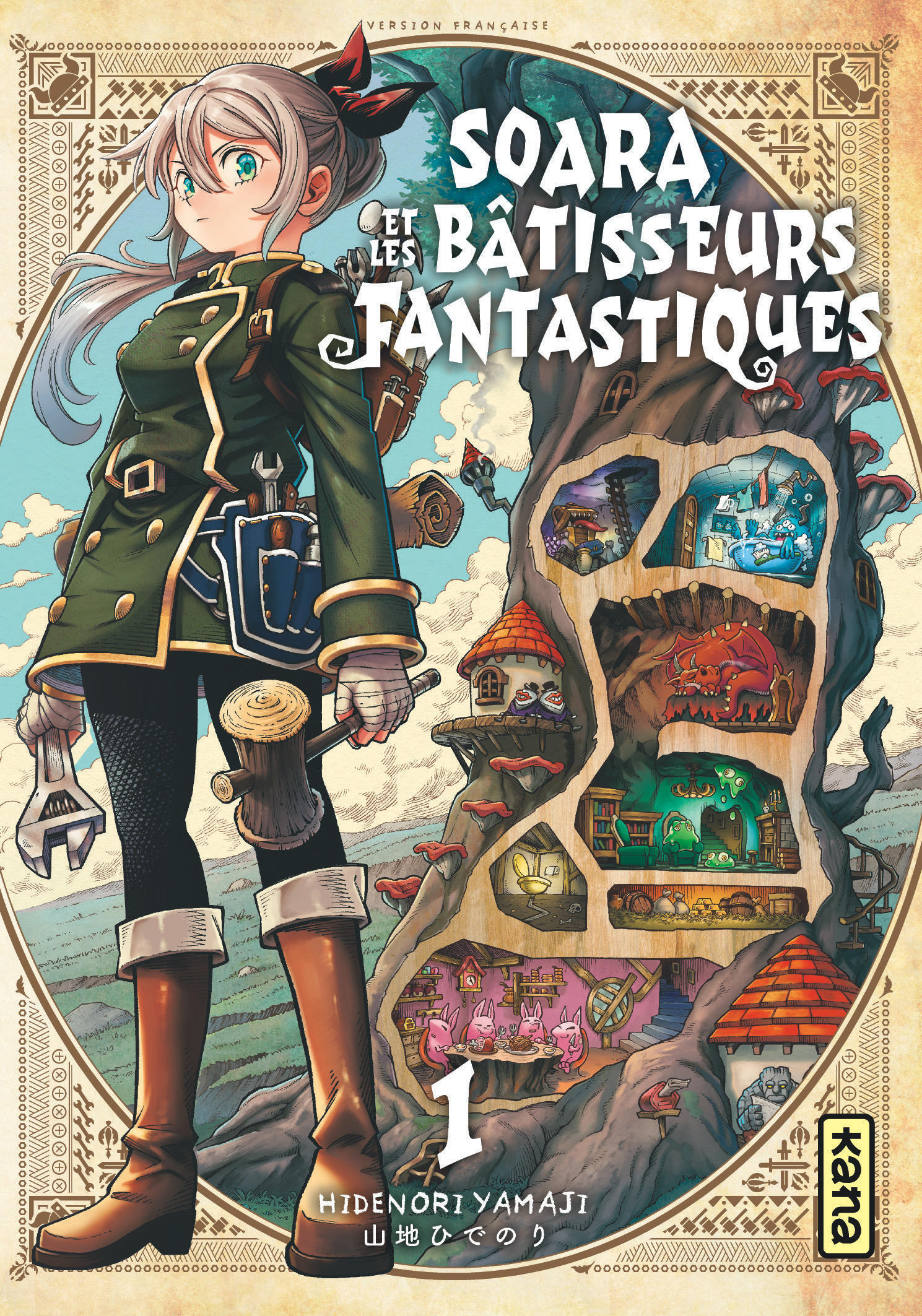 Soara et les bâtisseurs fantastiques - Tome 1 -  Hidenori Yamaji - KANA
