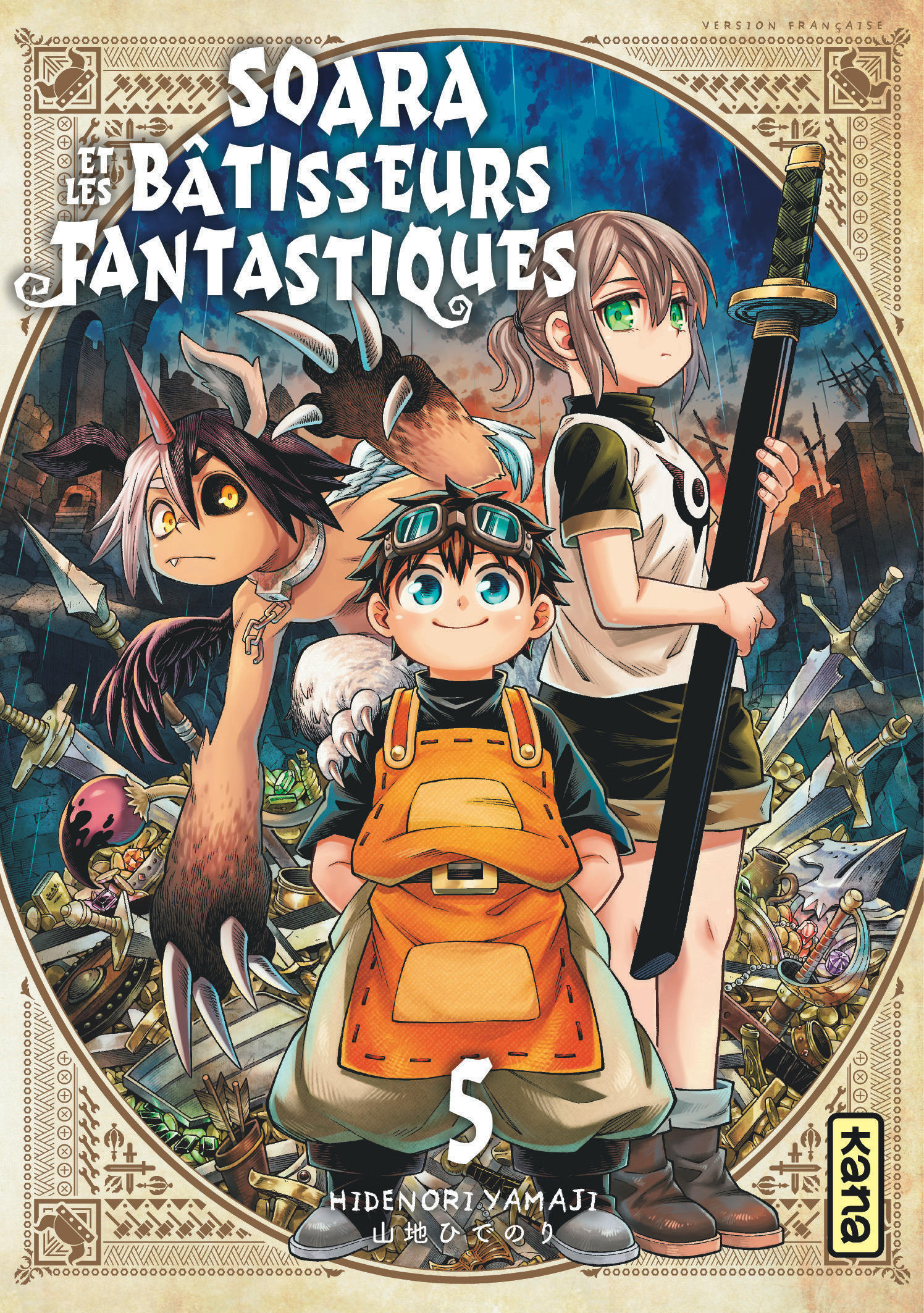 Soara et les bâtisseurs fantastiques - Tome 5 -  Hidenori Yamaji - KANA