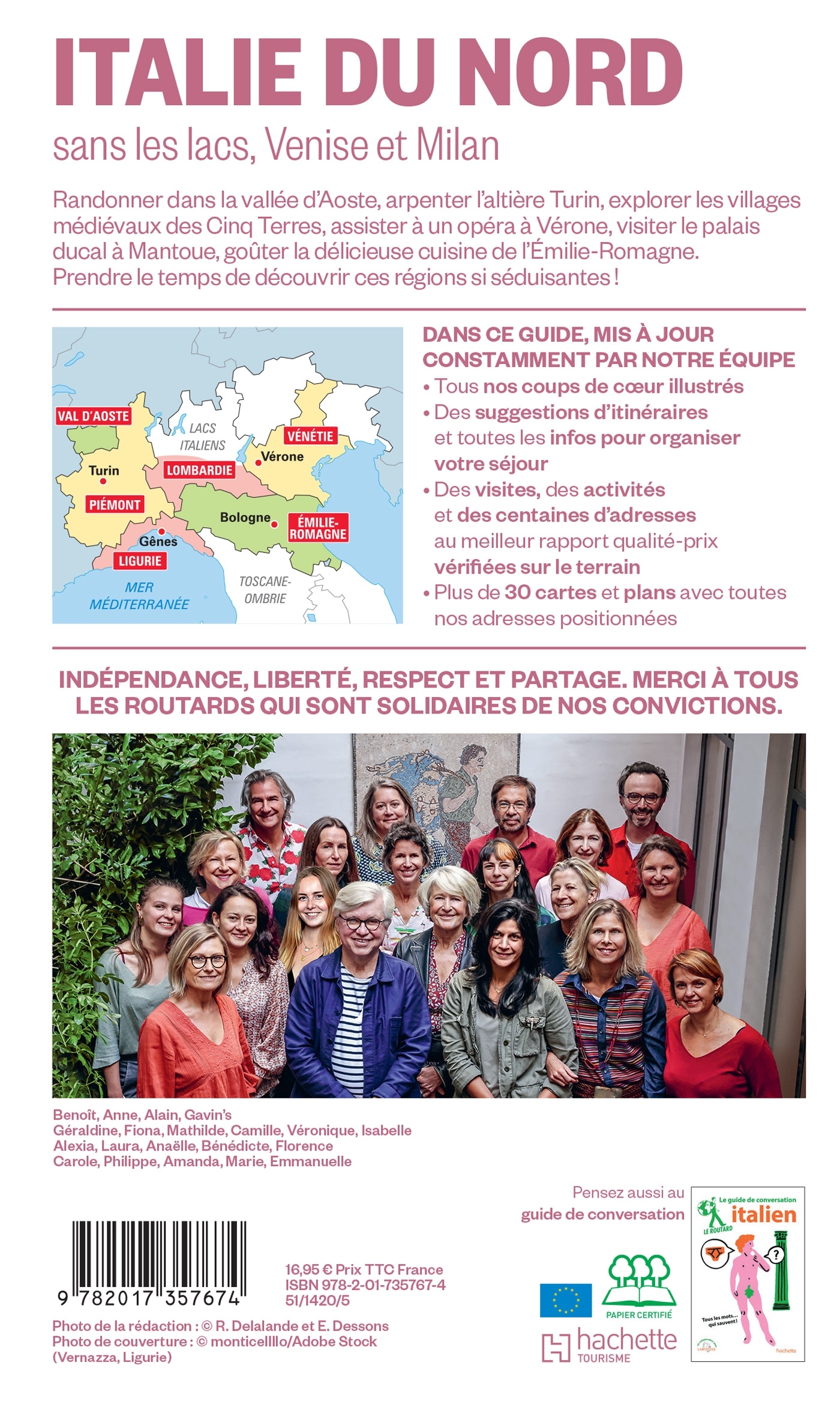 Guide du Routard Italie du Nord 2026/27 -   - HACHETTE TOURI