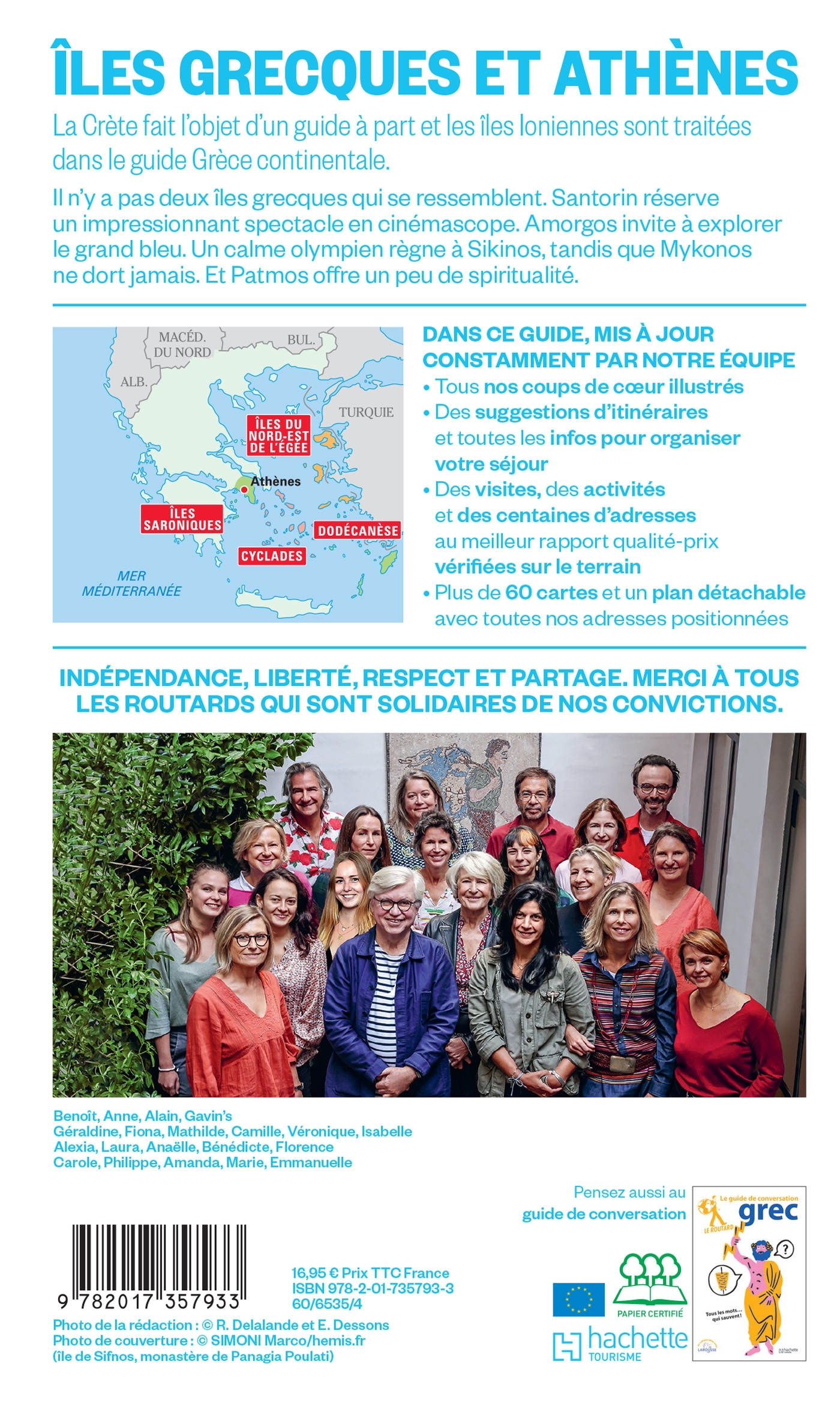 Guide du Routard Îles grecques et Athènes 2026/27 -   - HACHETTE TOURI
