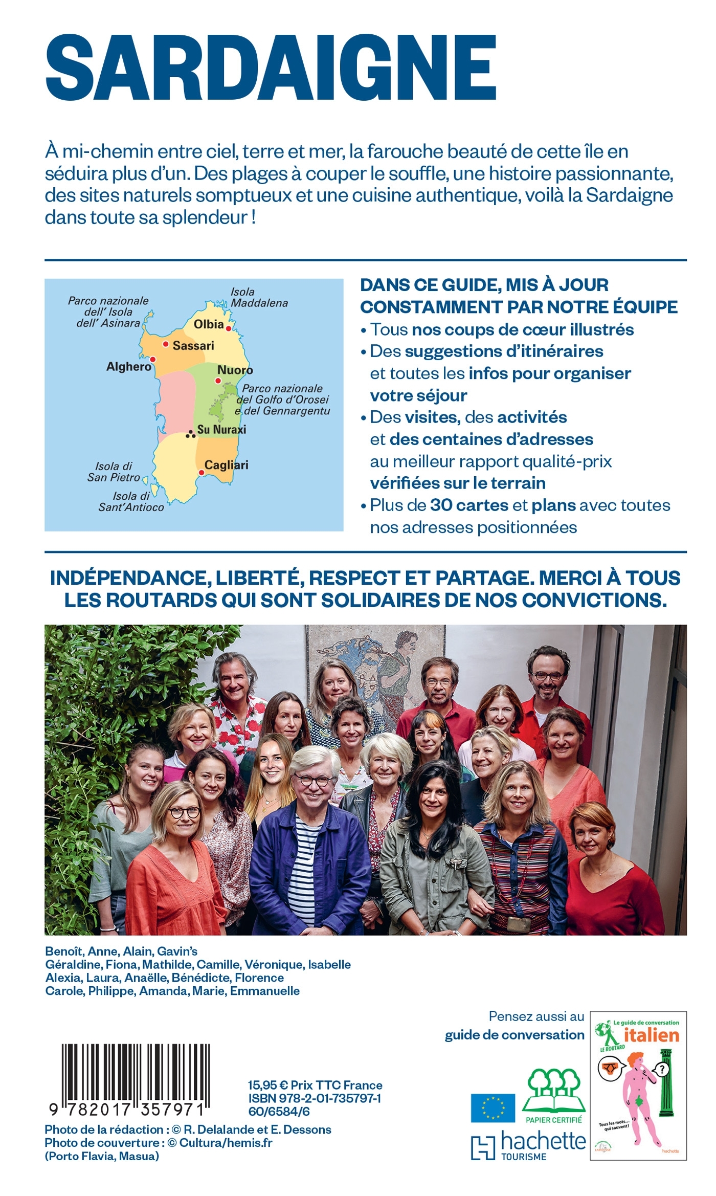 Guide du Routard Sardaigne 2026/27 -   - HACHETTE TOURI