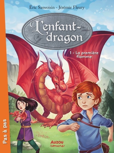 MHF Lecture compréhension CE2 - L'enfant-dragon la première flamme x5 - PCF -  Collectif - NATHAN