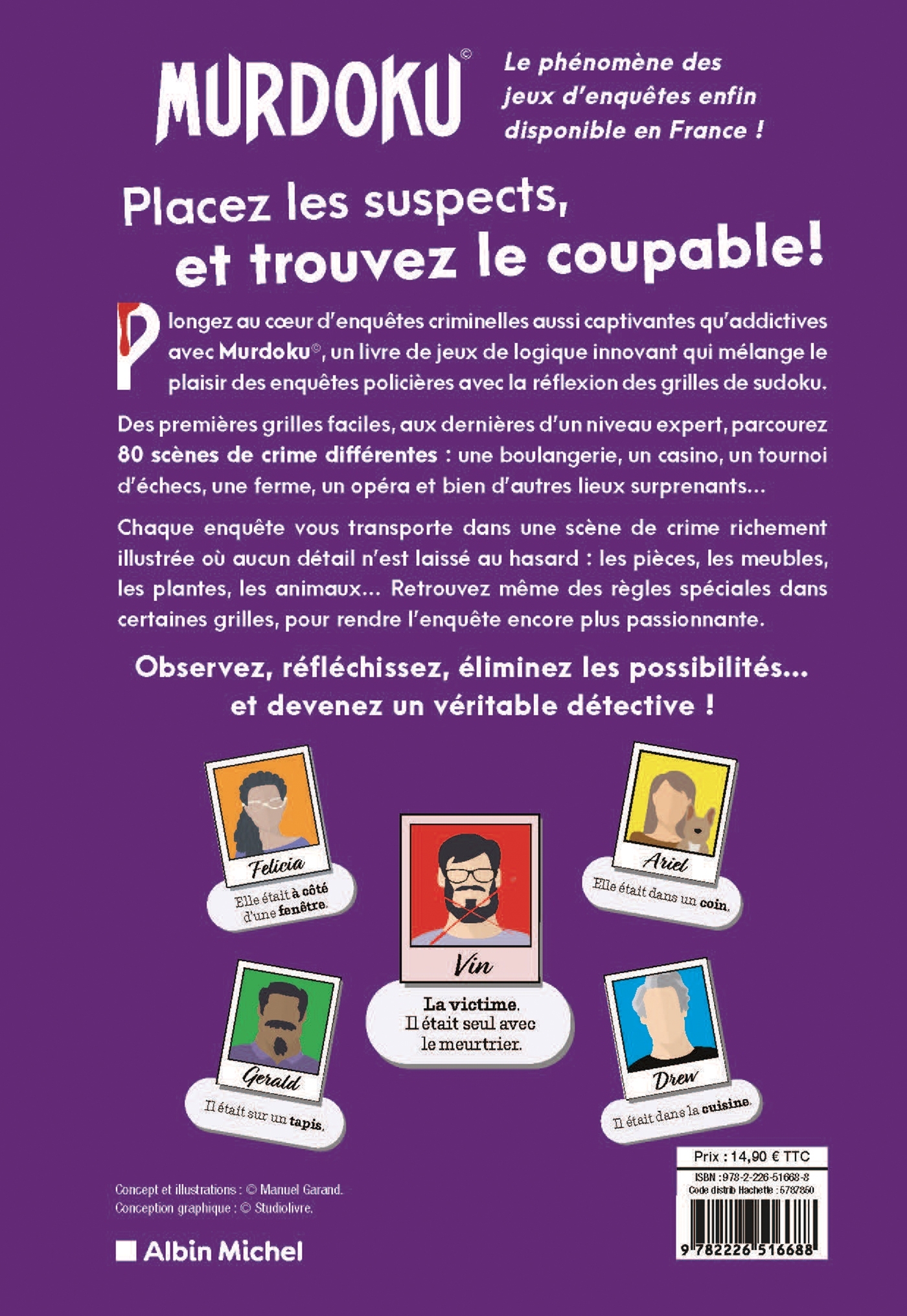 Murdoku© l'original (version française) - Manuel Garand - ALBIN MICHEL